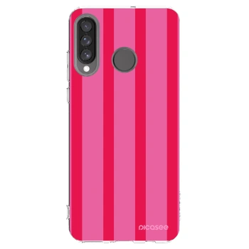 Picasee husă transparentă din silicon pentru Huawei P30 Lite - Hot tropic