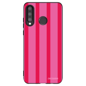 Picasee husă neagră din silicon pentru Huawei P30 Lite - Hot tropic