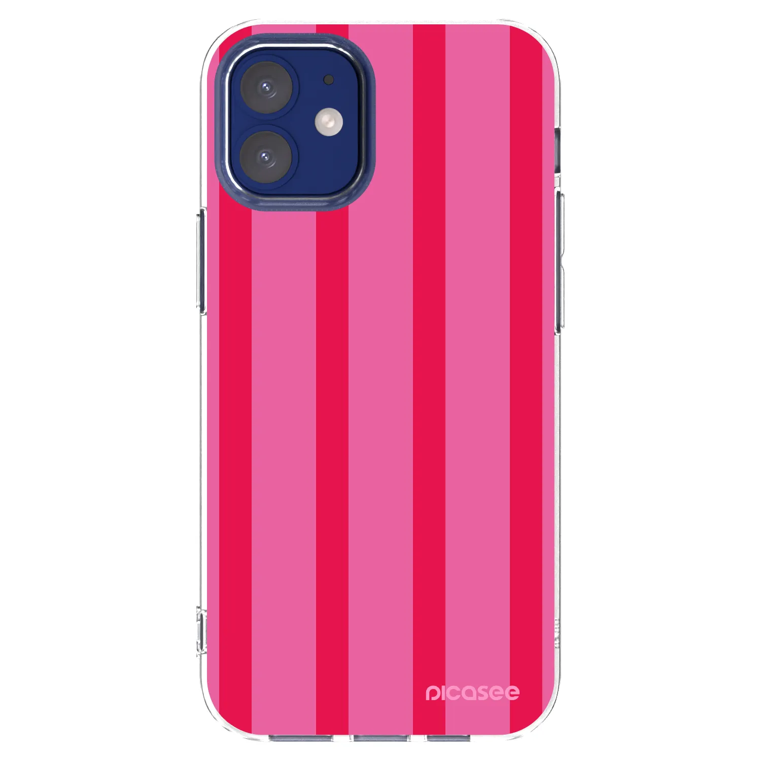 Picasee husă transparentă din silicon pentru Apple iPhone 12 mini - Hot tropic