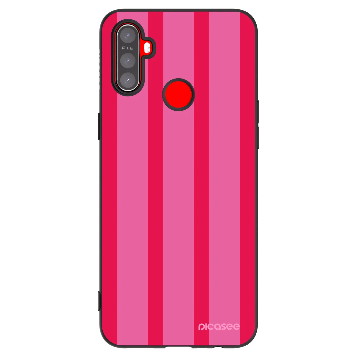 Picasee husă neagră din silicon pentru Realme C3 - Hot tropic