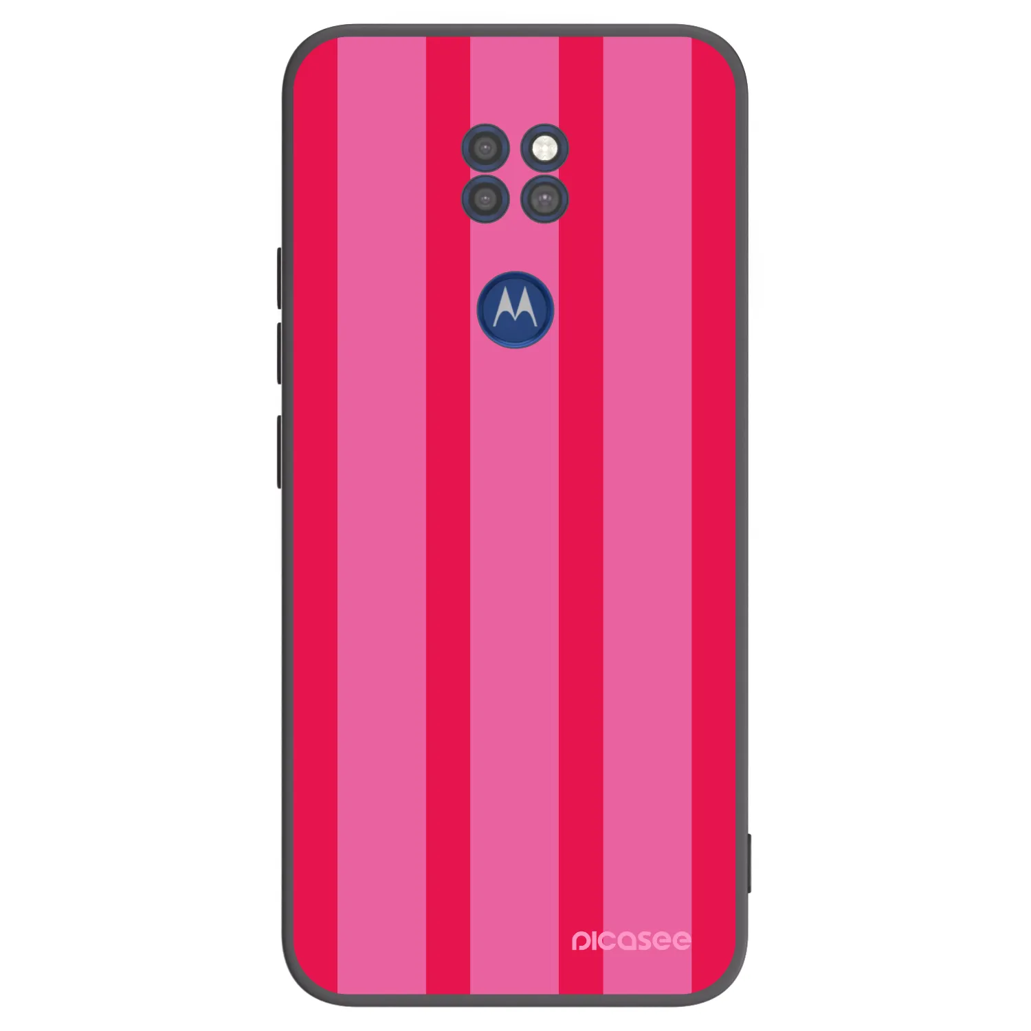 Picasee husă neagră din silicon pentru Motorola Moto G9 Play - Hot tropic