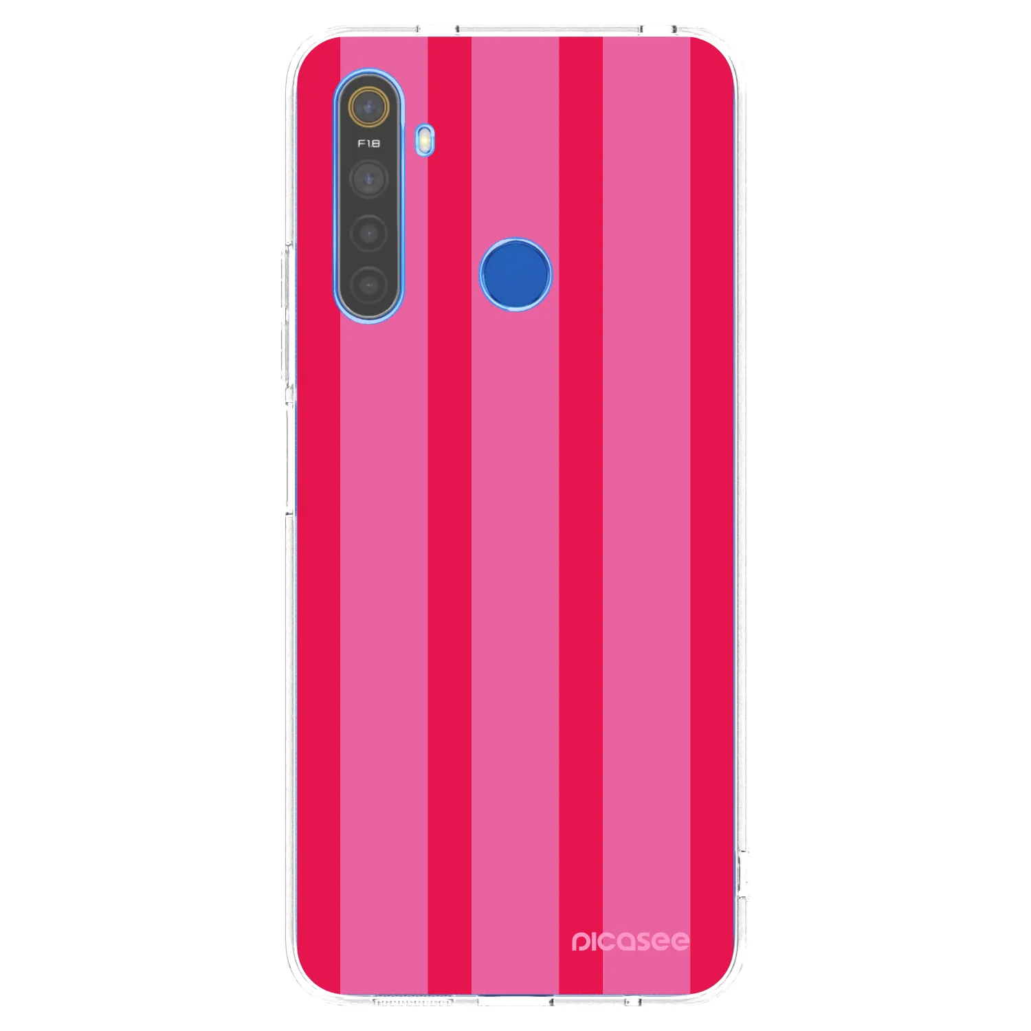Picasee husă transparentă din silicon pentru Realme 5 - Hot tropic