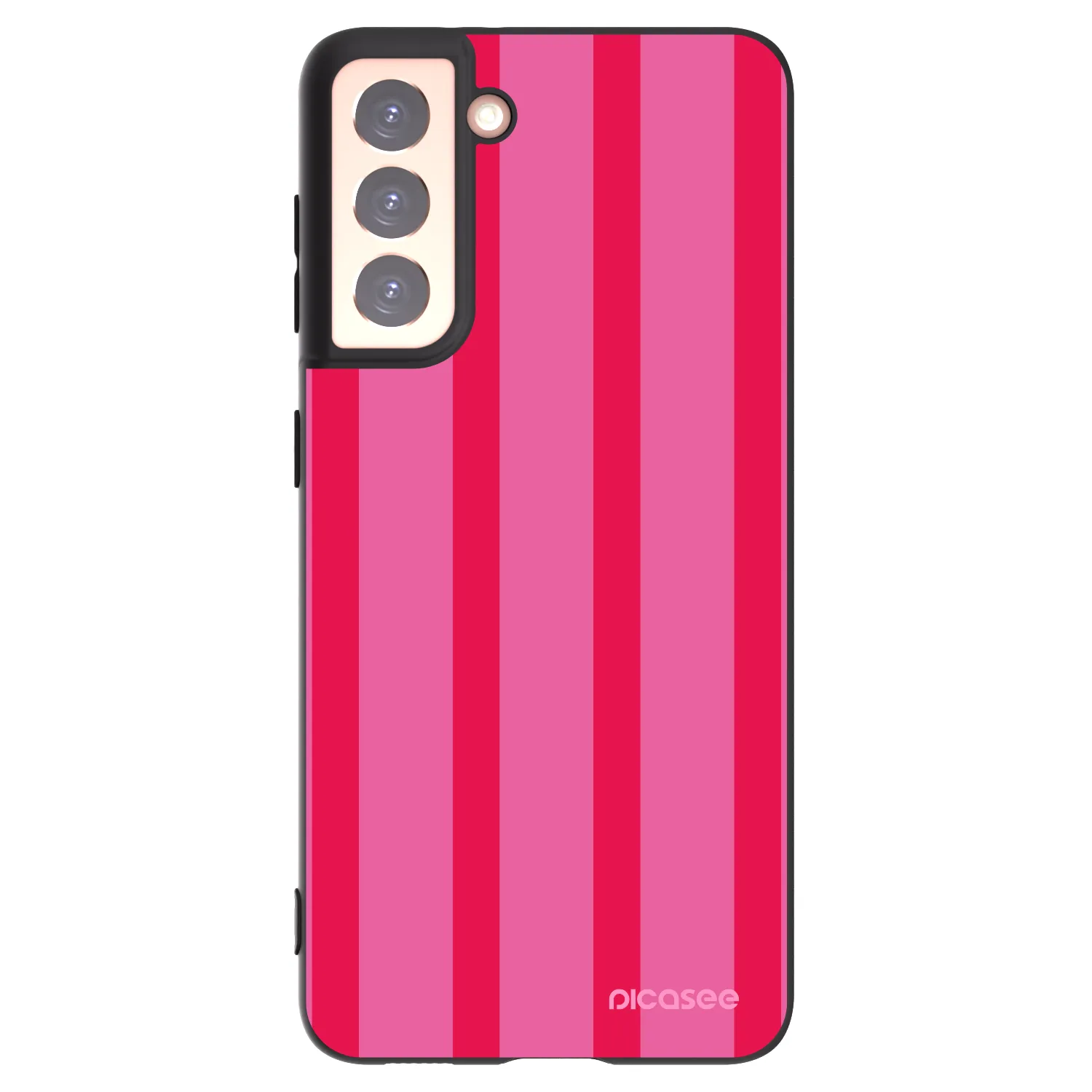 Picasee husă neagră din silicon pentru Samsung Galaxy S21 5G G991B - Hot tropic