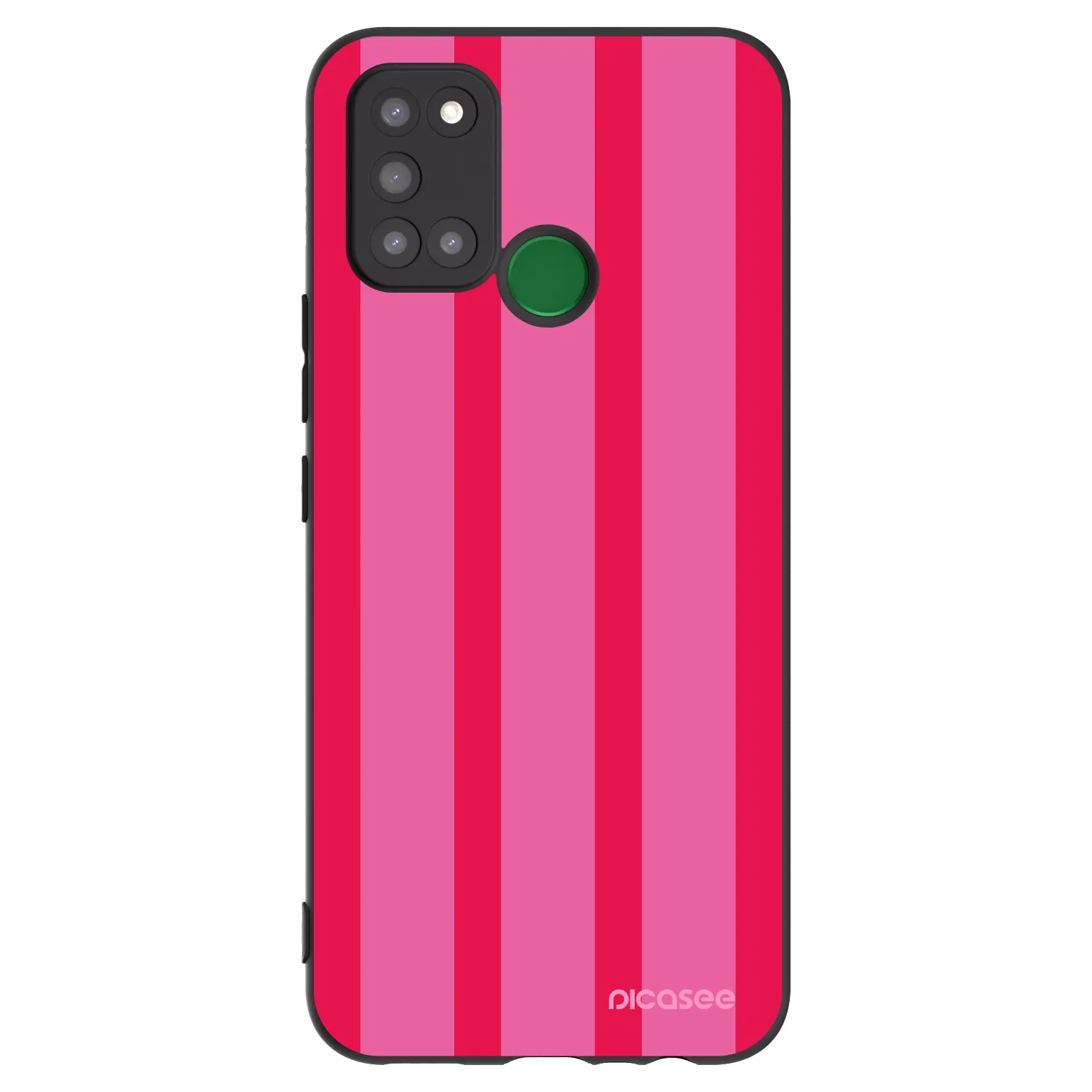 Picasee husă neagră din silicon pentru Realme 7i - Hot tropic