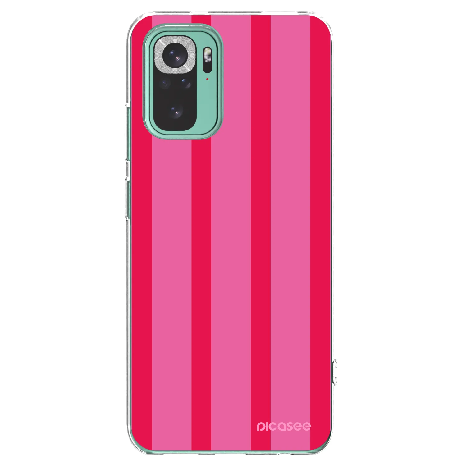Picasee husă transparentă din silicon pentru Xiaomi Redmi Note 10 Pro - Hot tropic