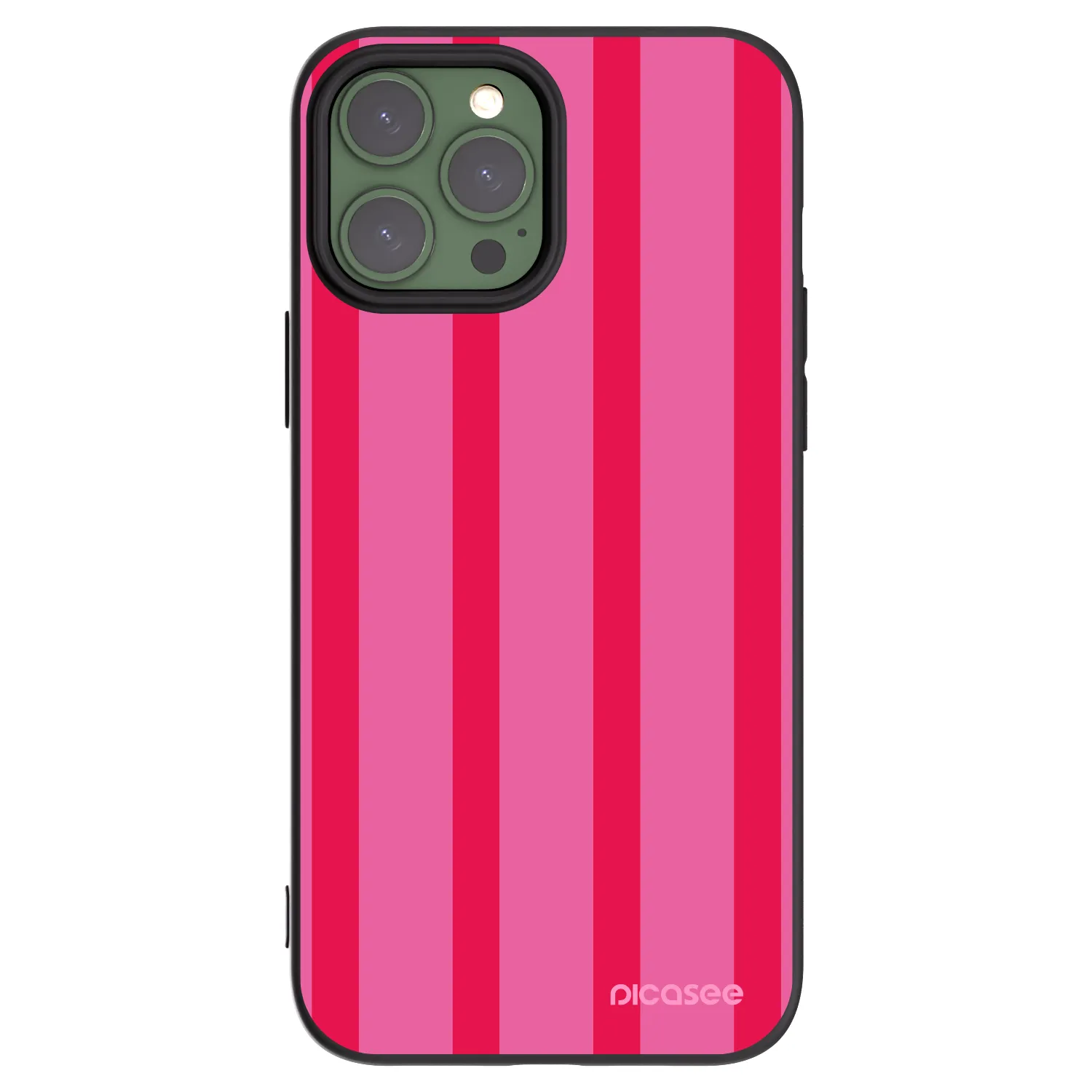 Picasee husă neagră din silicon pentru Apple iPhone 13 Pro Max - Hot tropic