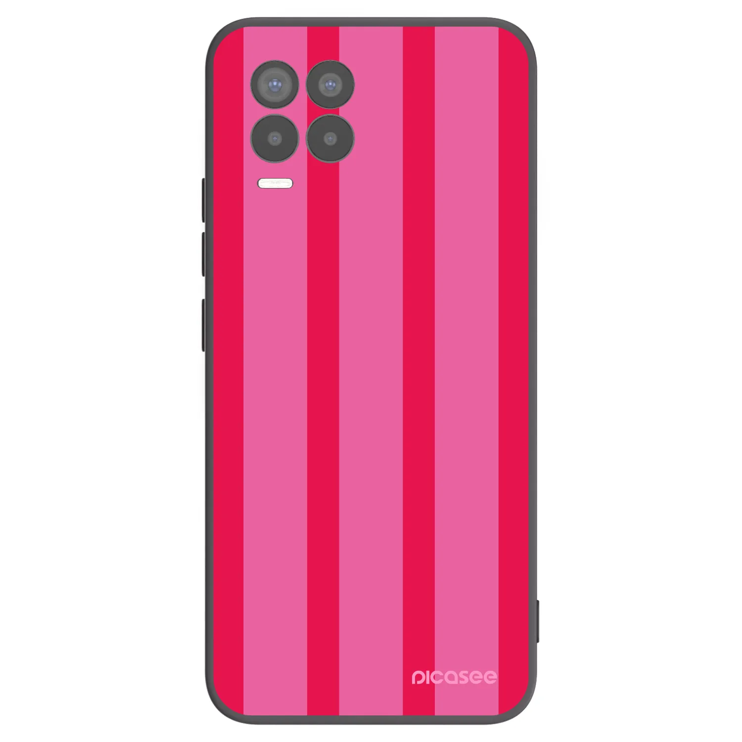 Picasee husă neagră din silicon pentru Realme 8 Pro - Hot tropic