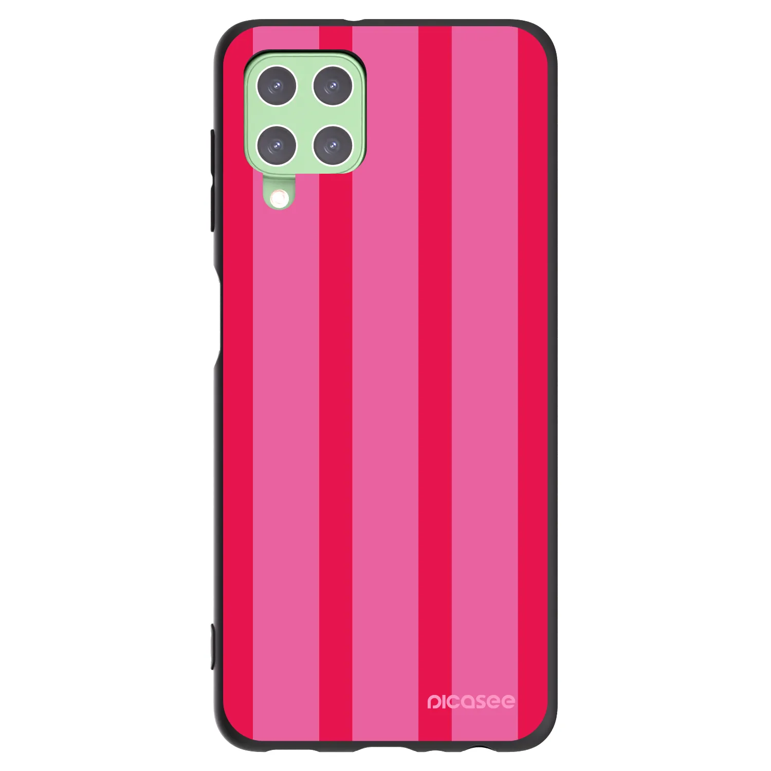 Picasee husă neagră din silicon pentru Samsung Galaxy A22 A225F 4G - Hot tropic
