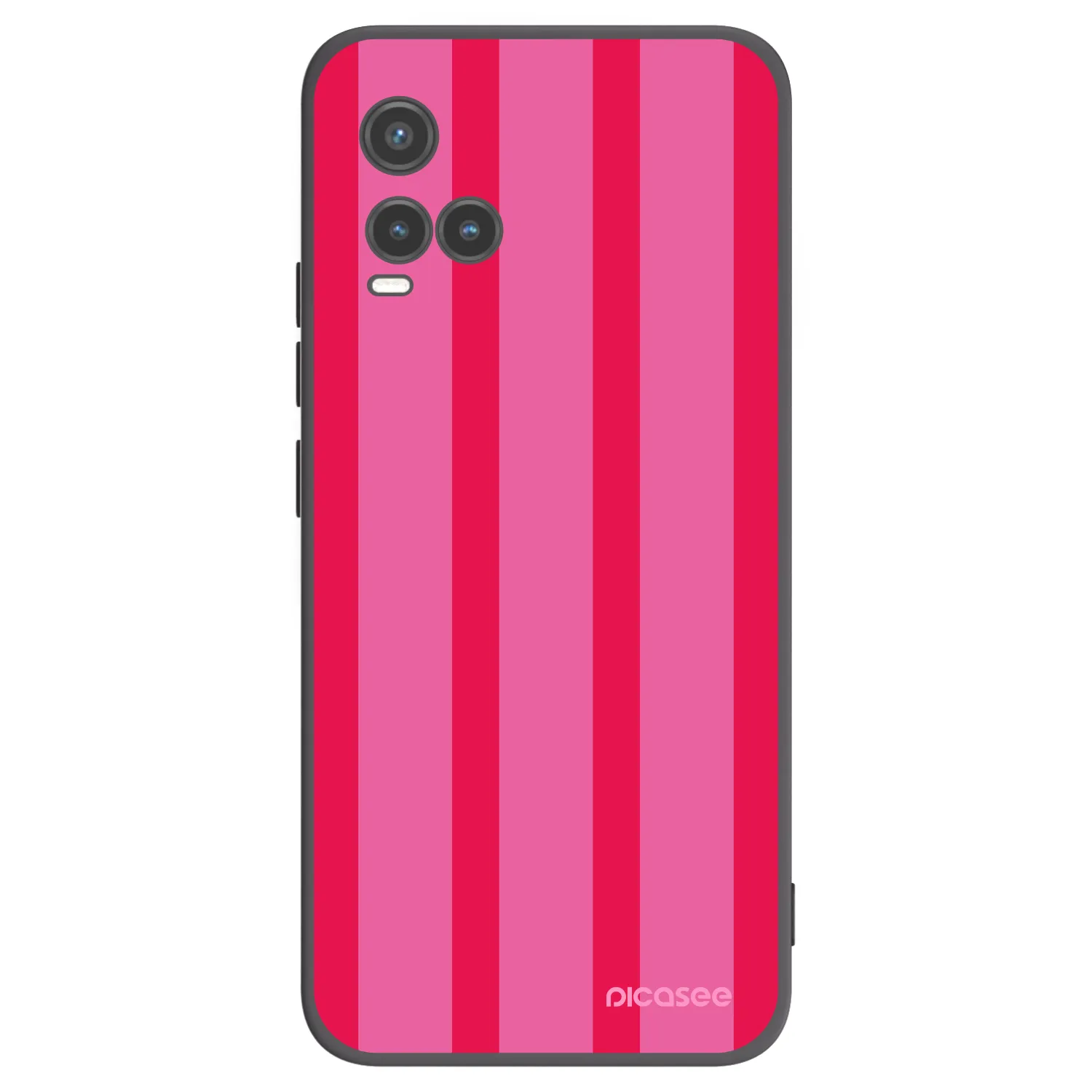 Picasee husă neagră din silicon pentru Vivo Y33s - Hot tropic