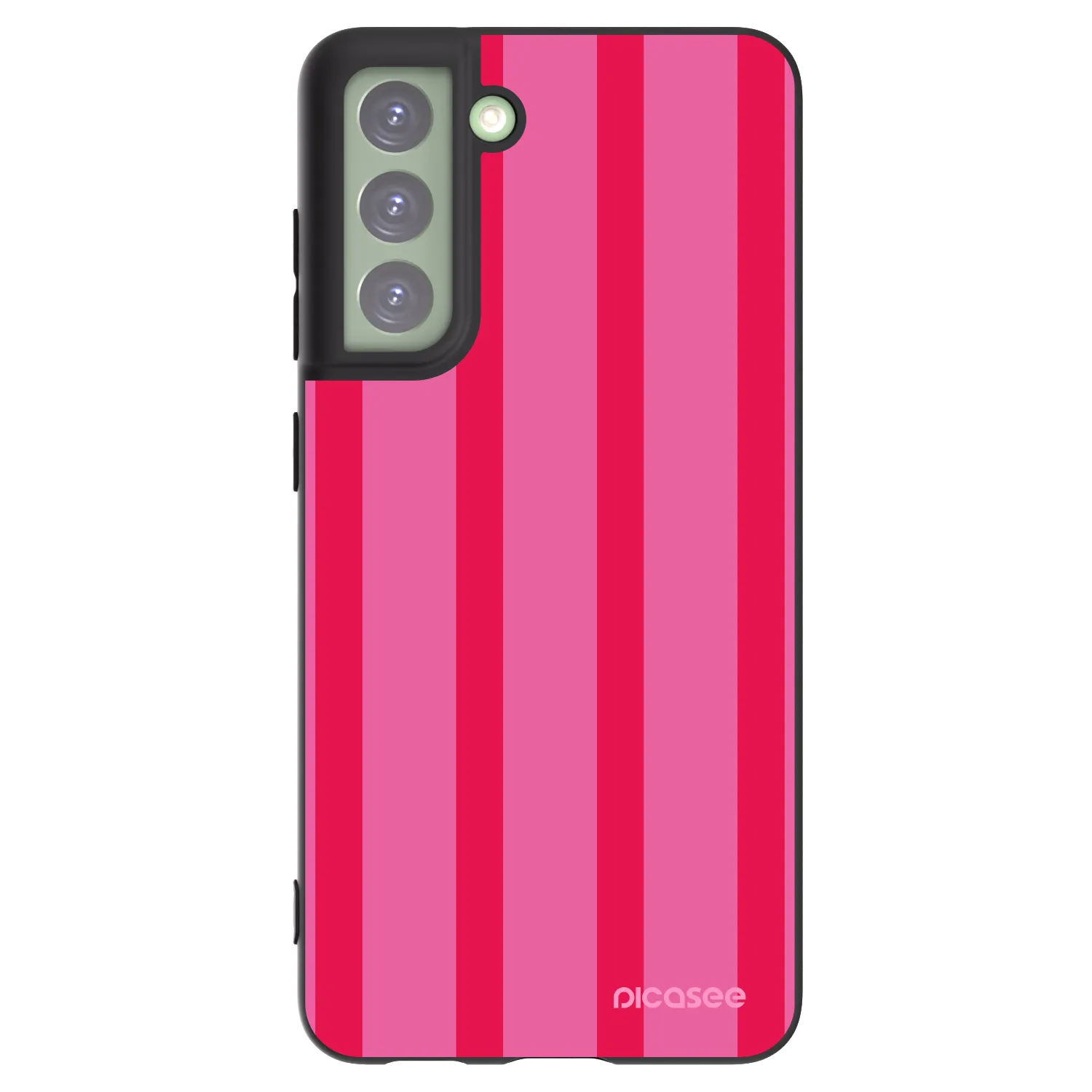 Picasee husă neagră din silicon pentru Samsung Galaxy S21 FE 5G - Hot tropic