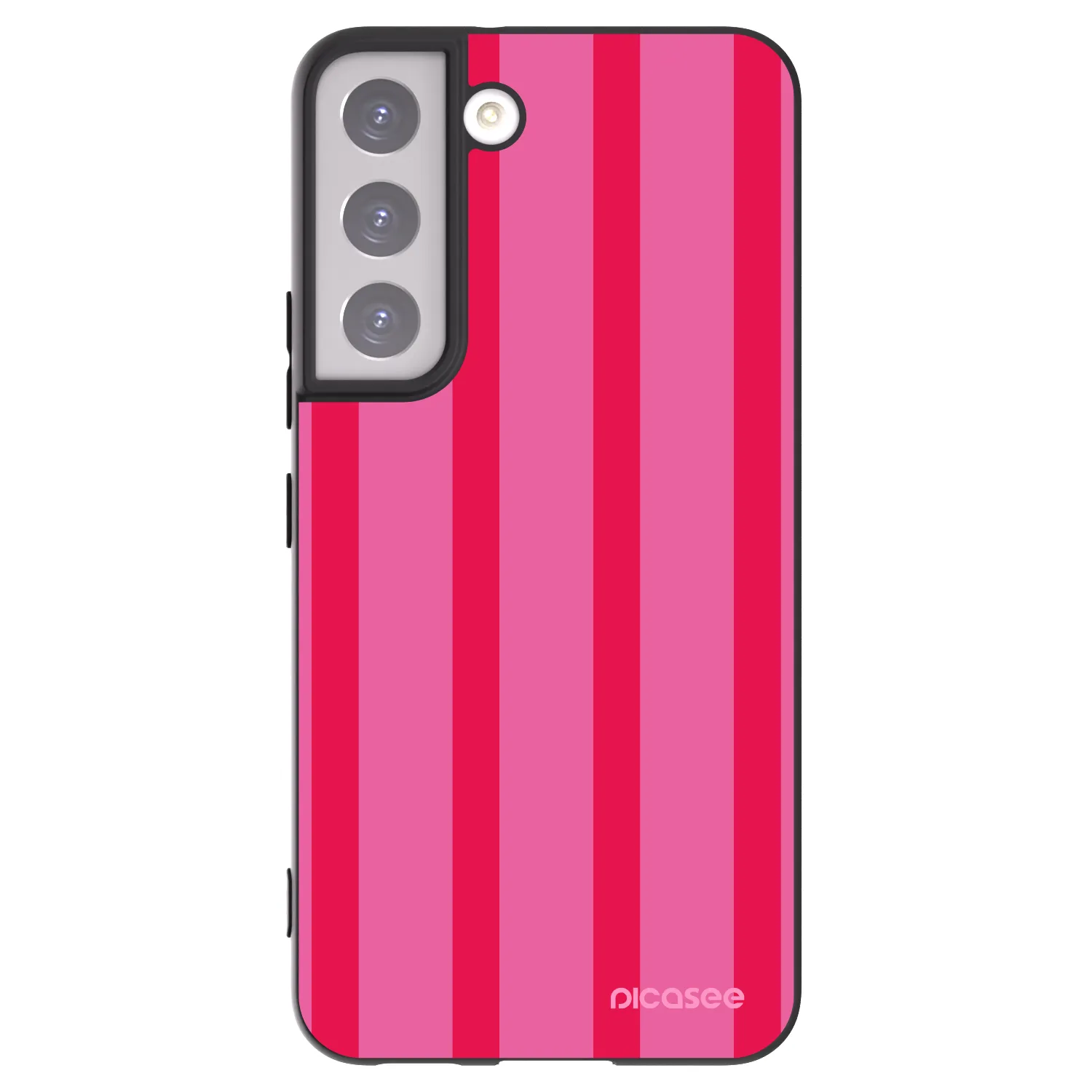 Picasee husă neagră din silicon pentru Samsung Galaxy S22 5G - Hot tropic