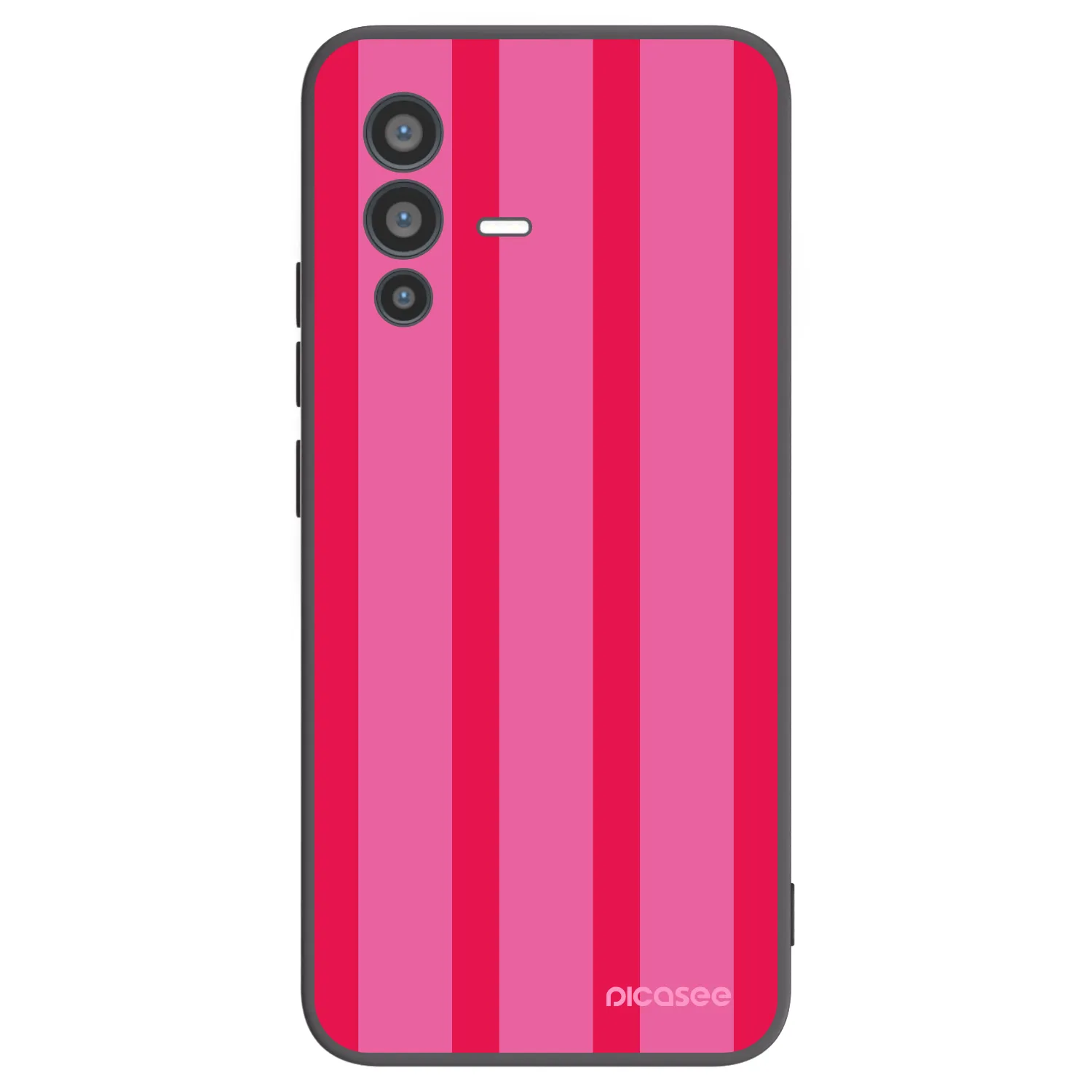 Picasee husă neagră din silicon pentru Vivo V23 5G - Hot tropic