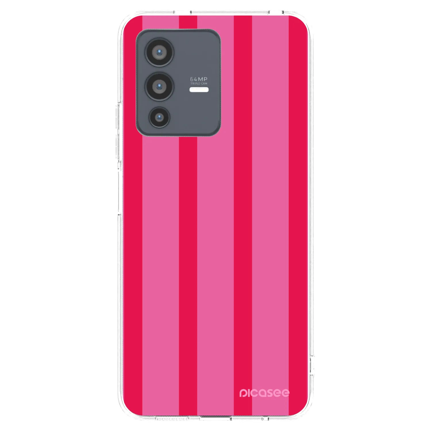 Picasee husă transparentă din silicon pentru Vivo V23 5G - Hot tropic