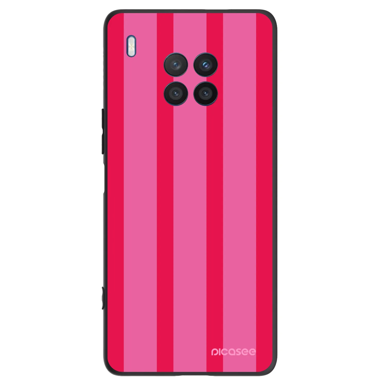 Picasee husă neagră din silicon pentru Honor 50 Lite - Hot tropic