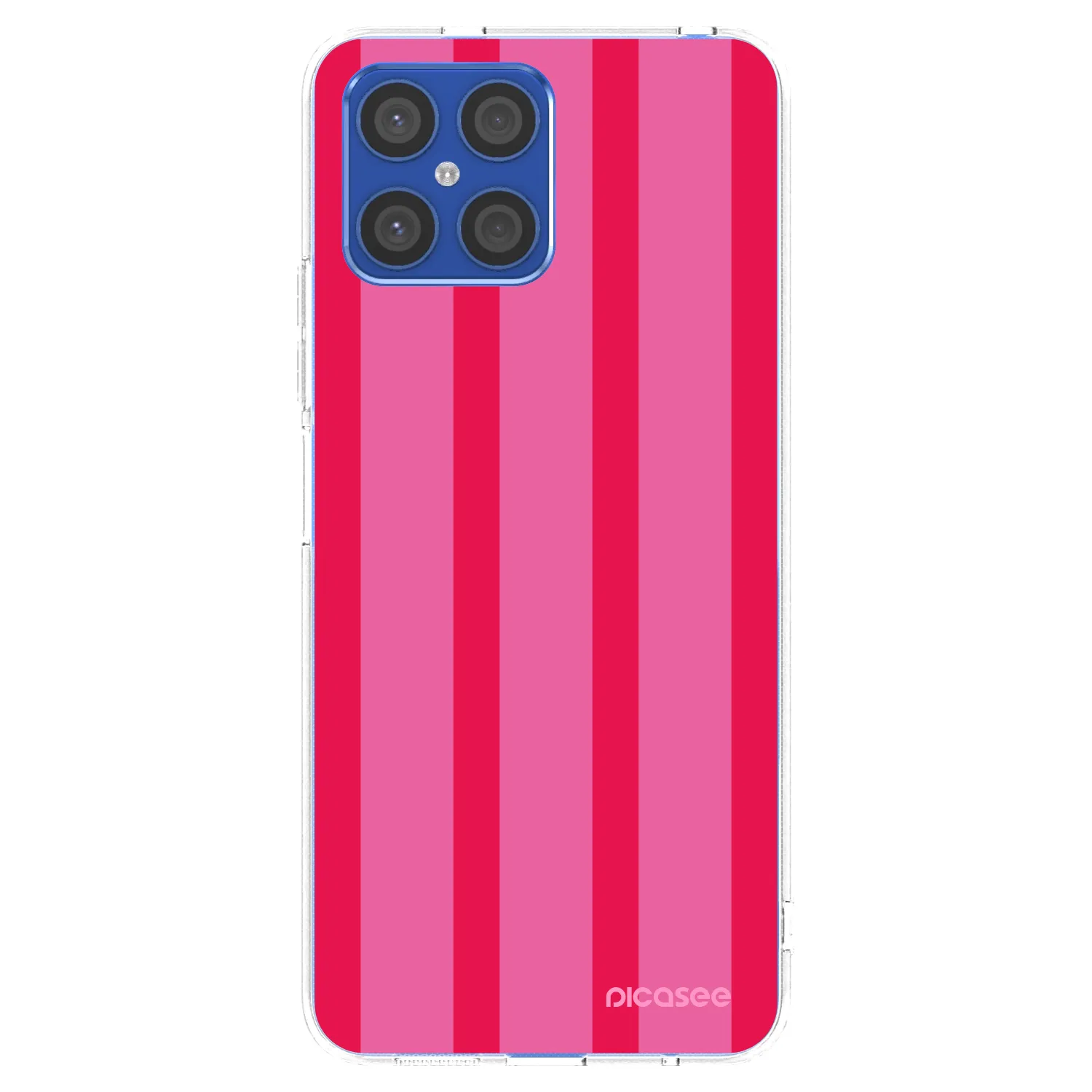 Picasee husă transparentă din silicon pentru Honor X8 4G - Hot tropic