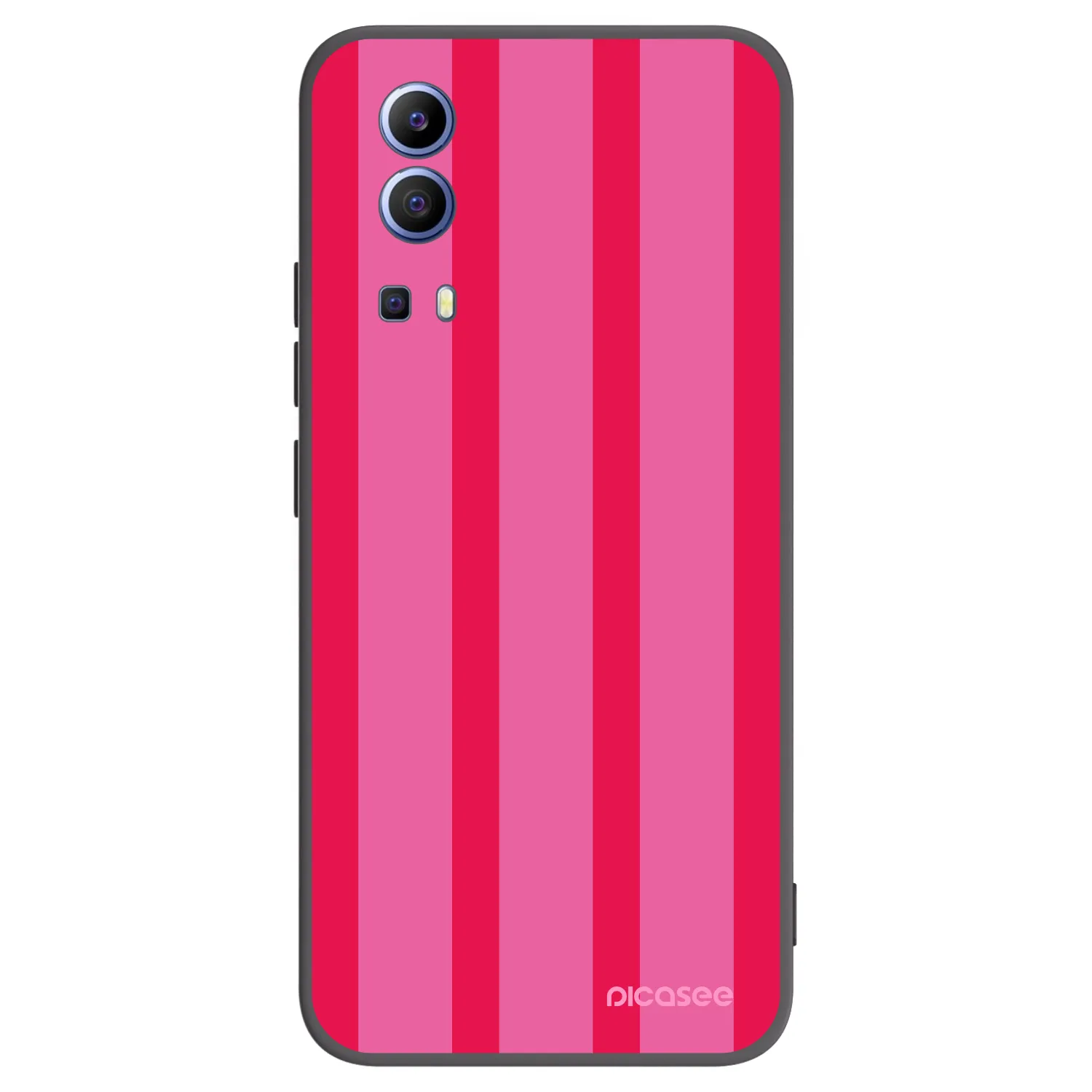 Picasee husă neagră din silicon pentru Vivo Y52 5G - Hot tropic
