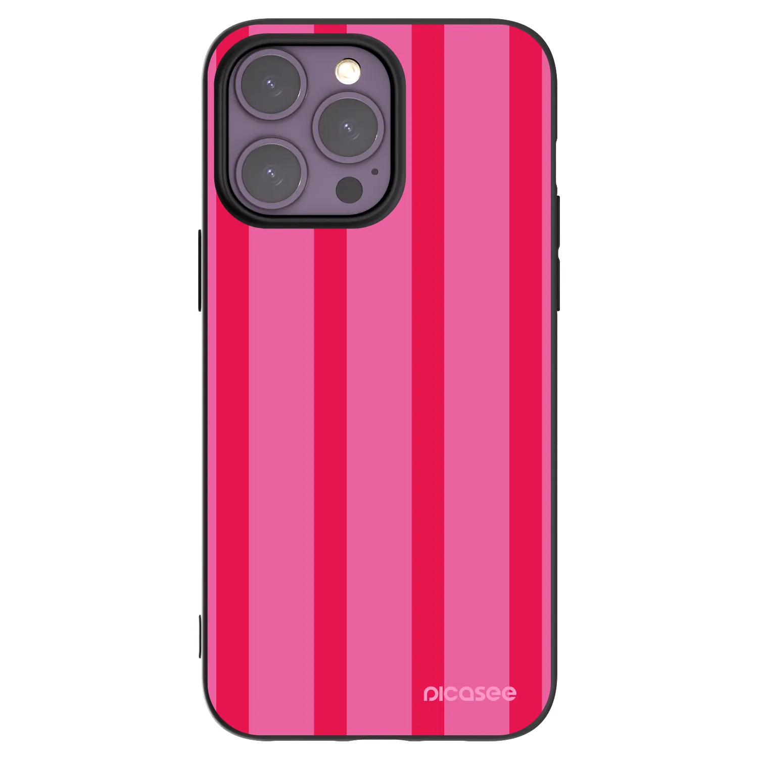 Picasee husă neagră din silicon pentru Apple iPhone 14 Pro Max - Hot tropic