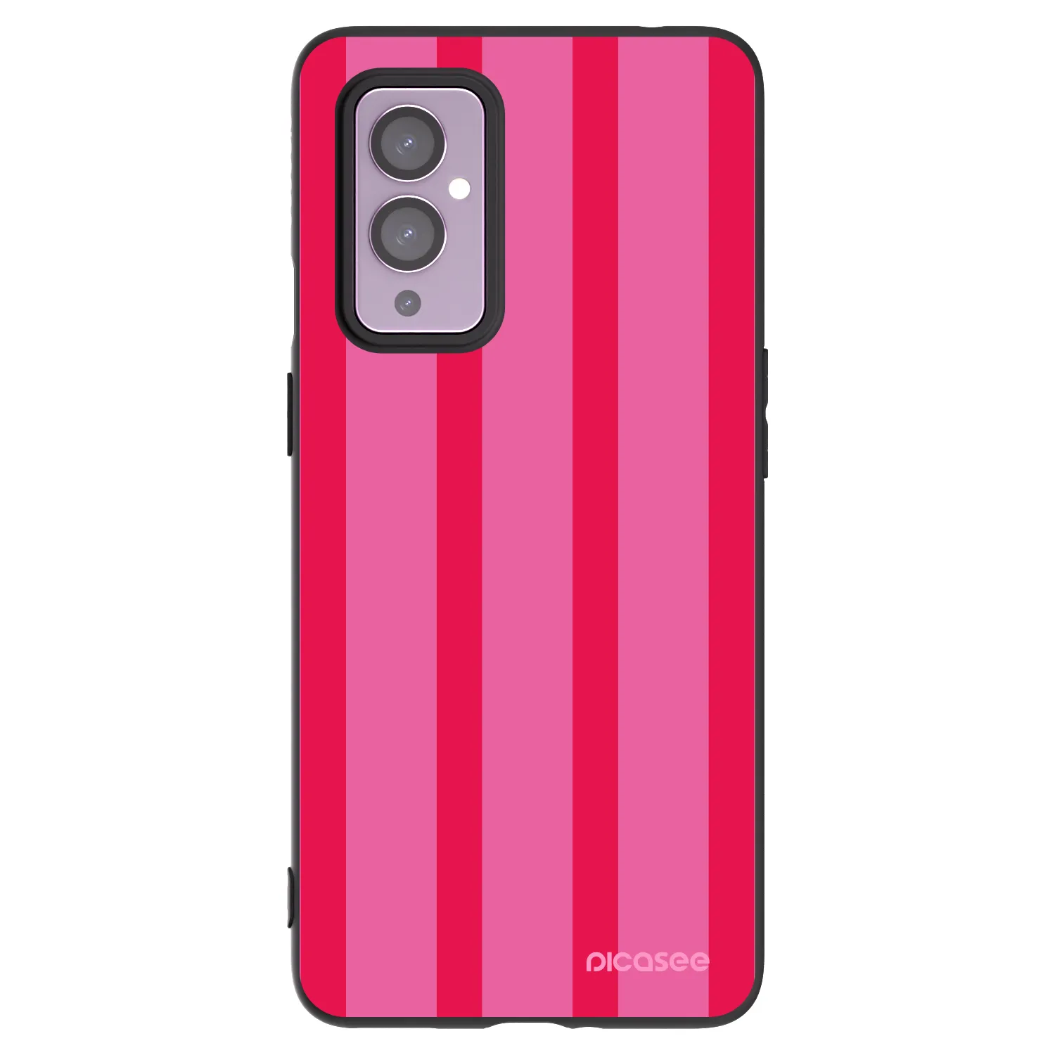 Picasee husă neagră din silicon pentru OnePlus 9 - Hot tropic