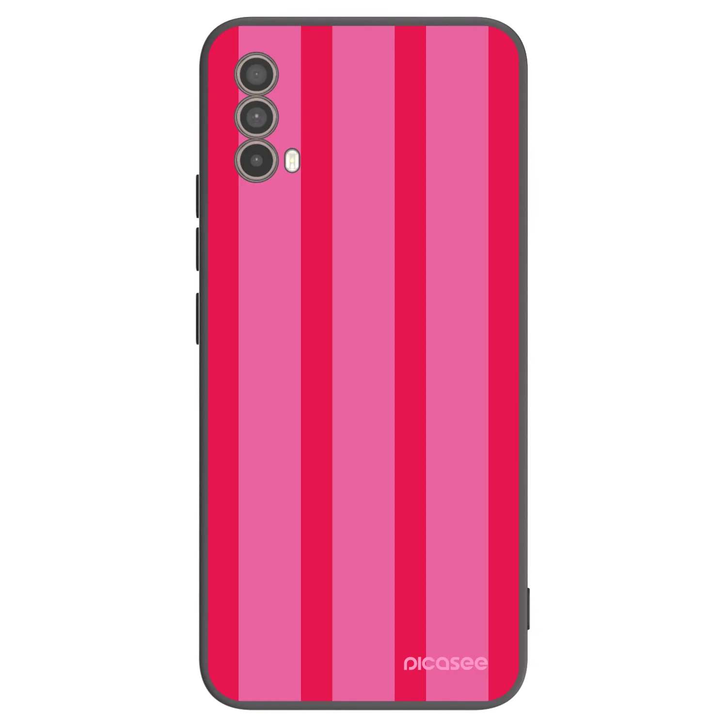 Picasee husă neagră din silicon pentru Motorola Moto E40 - Hot tropic