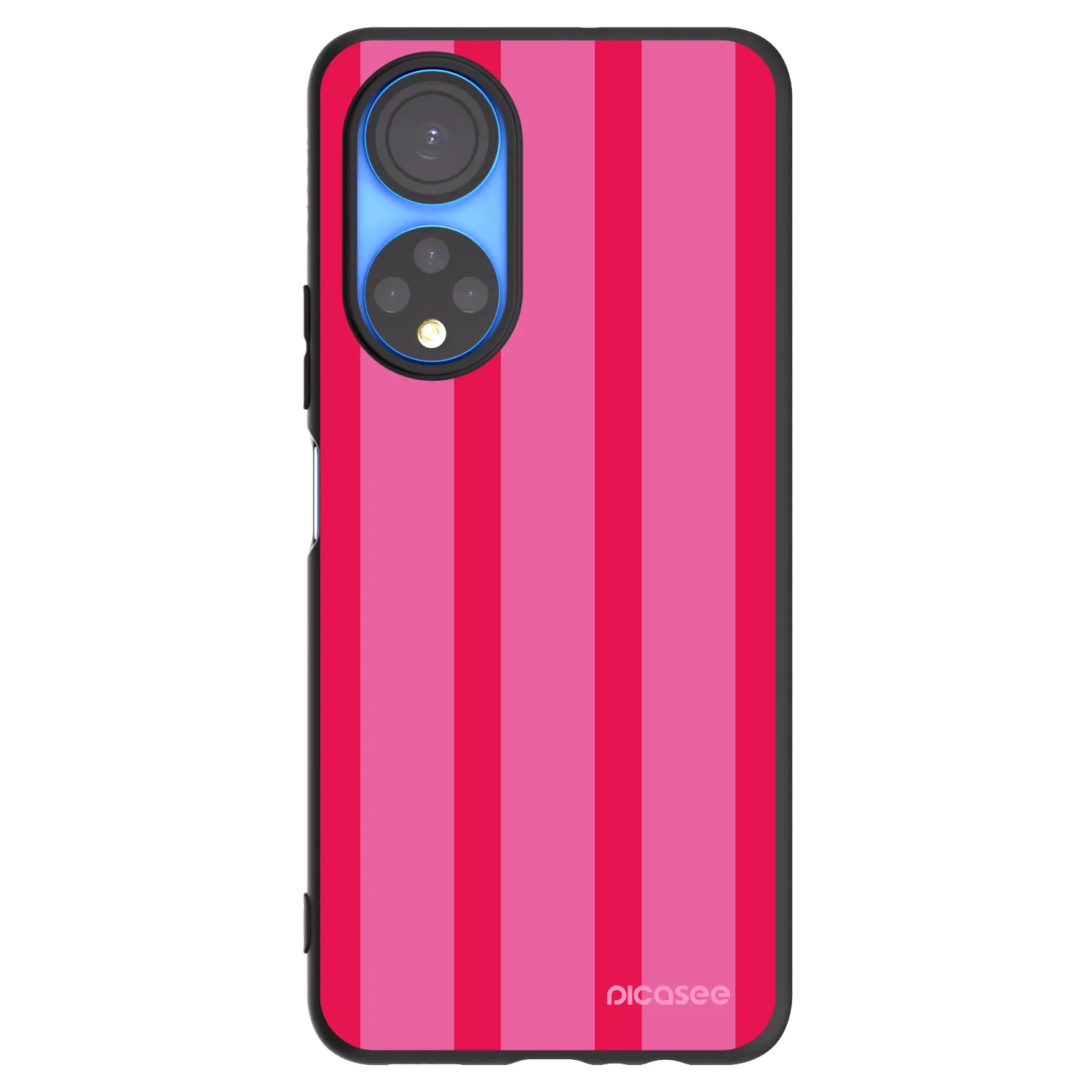 Picasee husă neagră din silicon pentru Honor X7 - Hot tropic