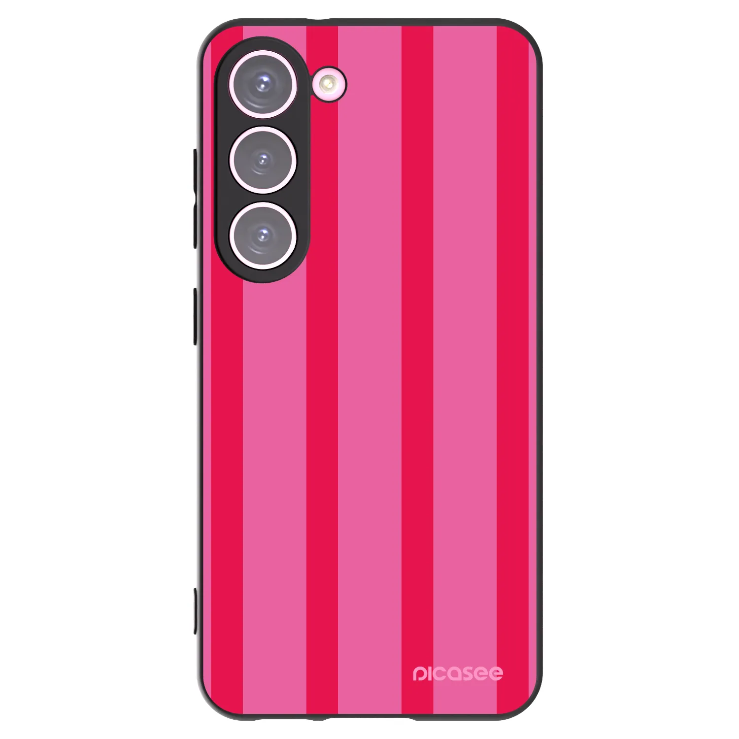 Picasee husă neagră din silicon pentru Samsung Galaxy S23 5G - Hot tropic