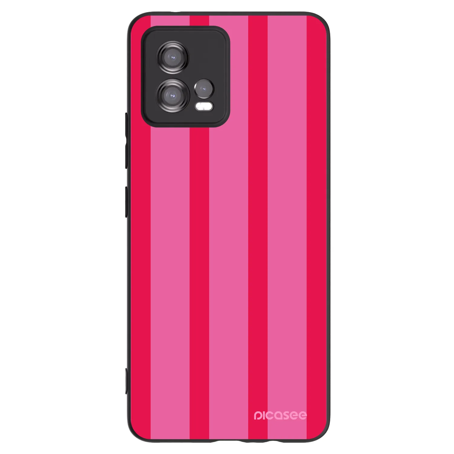 Picasee husă neagră din silicon pentru Motorola Moto G72 - Hot tropic
