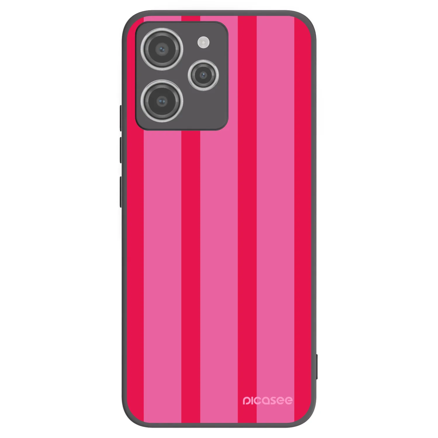 Picasee husă neagră din silicon pentru Xiaomi Redmi 12 4G - Hot tropic