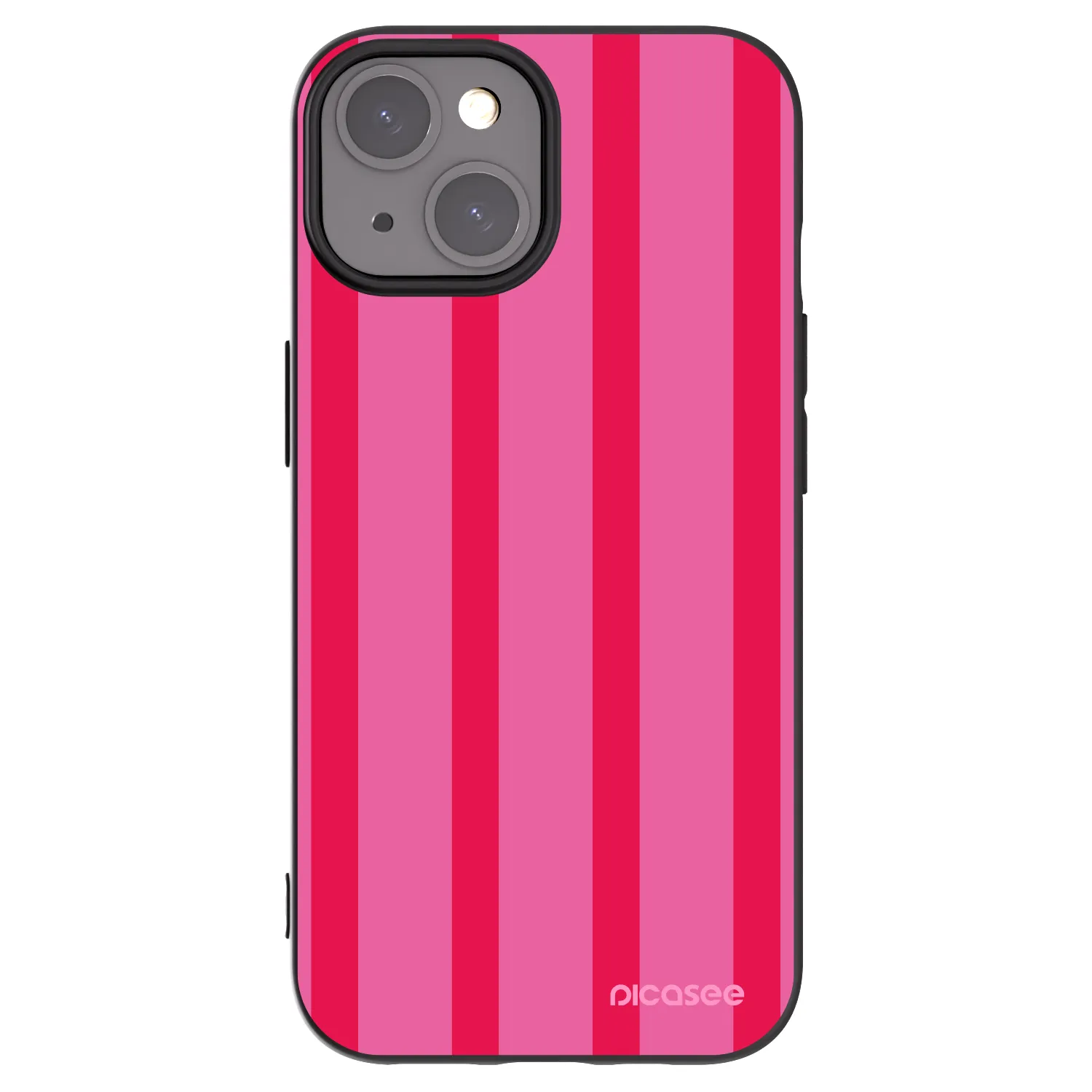 Picasee husă neagră din silicon pentru Apple iPhone 15 - Hot tropic
