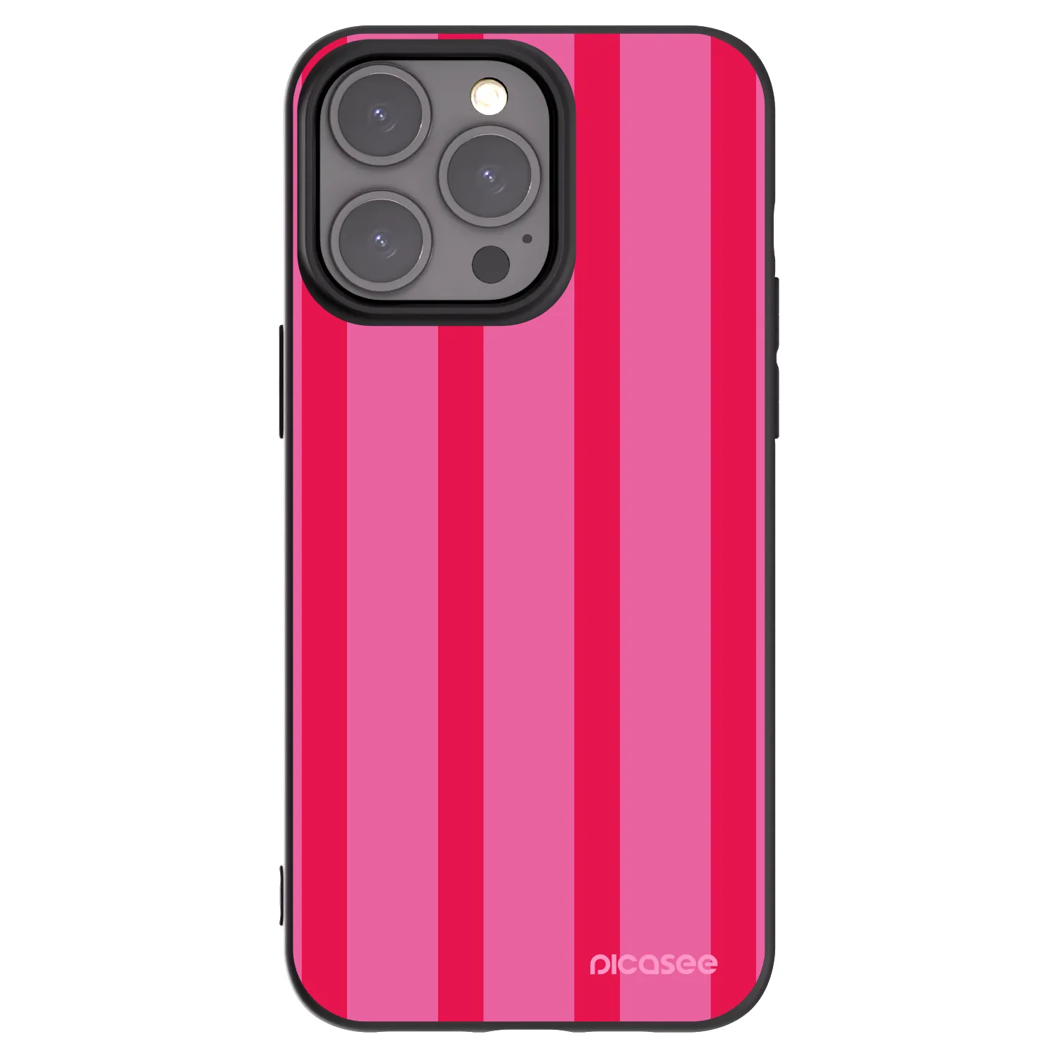 Picasee husă neagră din silicon pentru Apple iPhone 15 Pro Max - Hot tropic