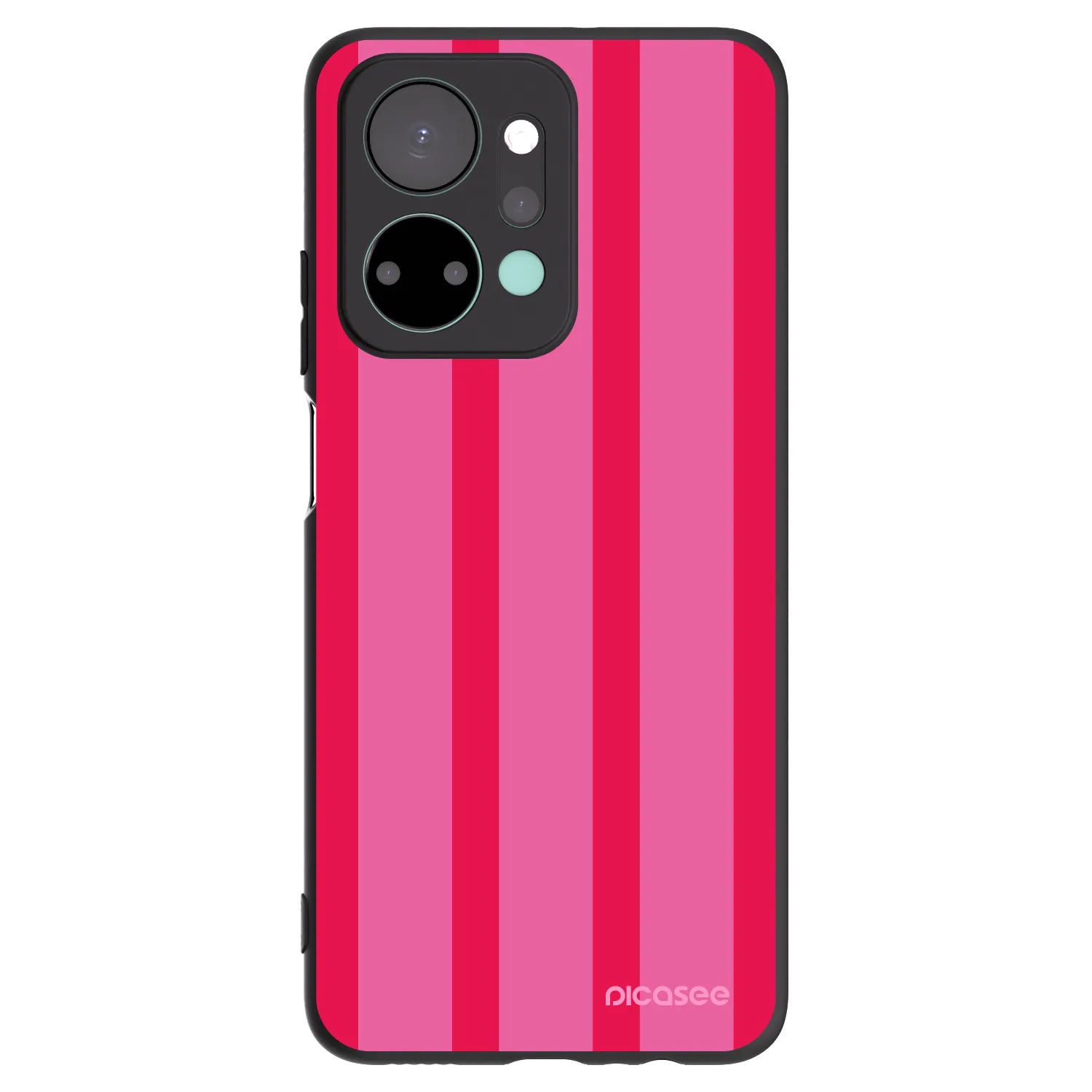 Picasee husă neagră din silicon pentru Honor X7a - Hot tropic