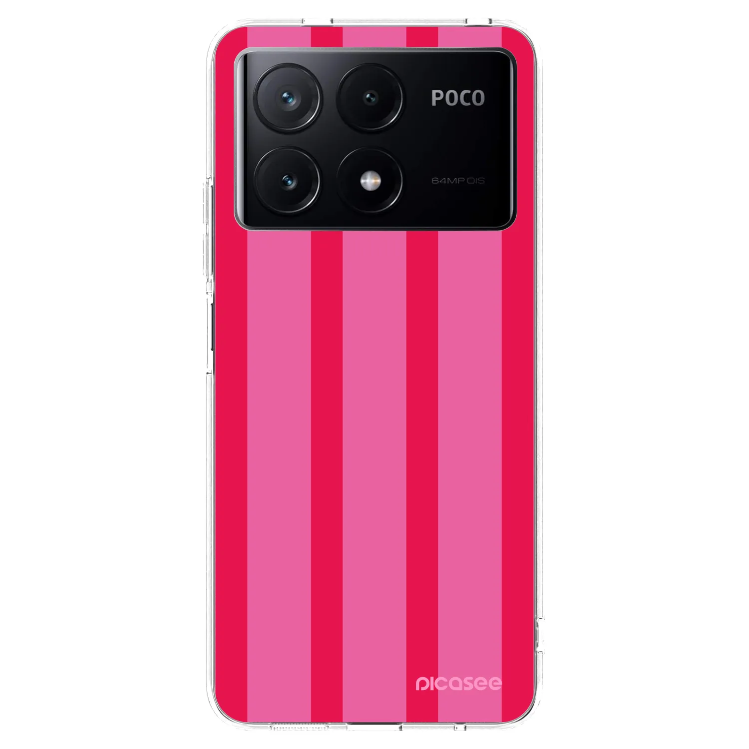 Picasee husă transparentă din silicon pentru Xiaomi Poco X6 Pro - Hot tropic