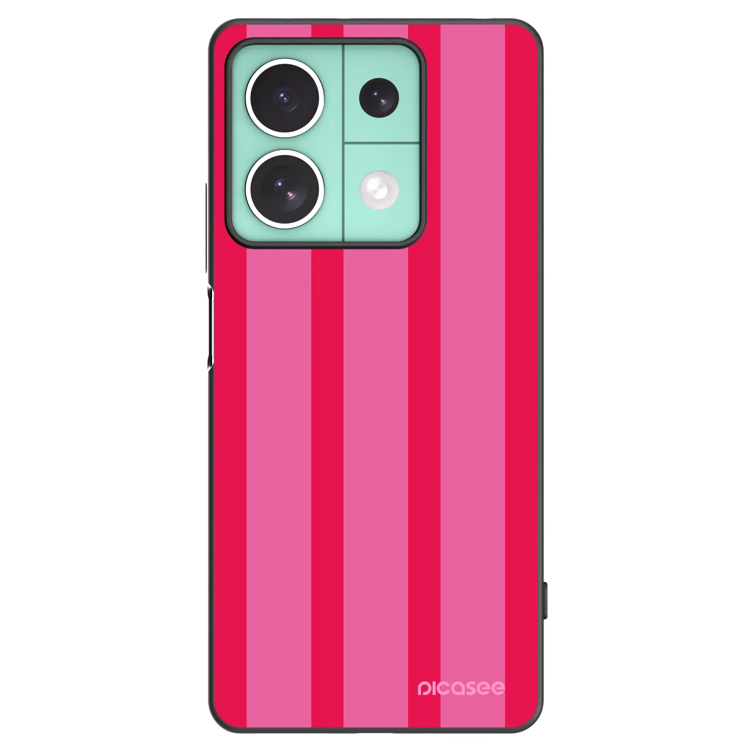 Picasee husă neagră din silicon pentru Xiaomi Redmi Note 13 5G - Hot tropic