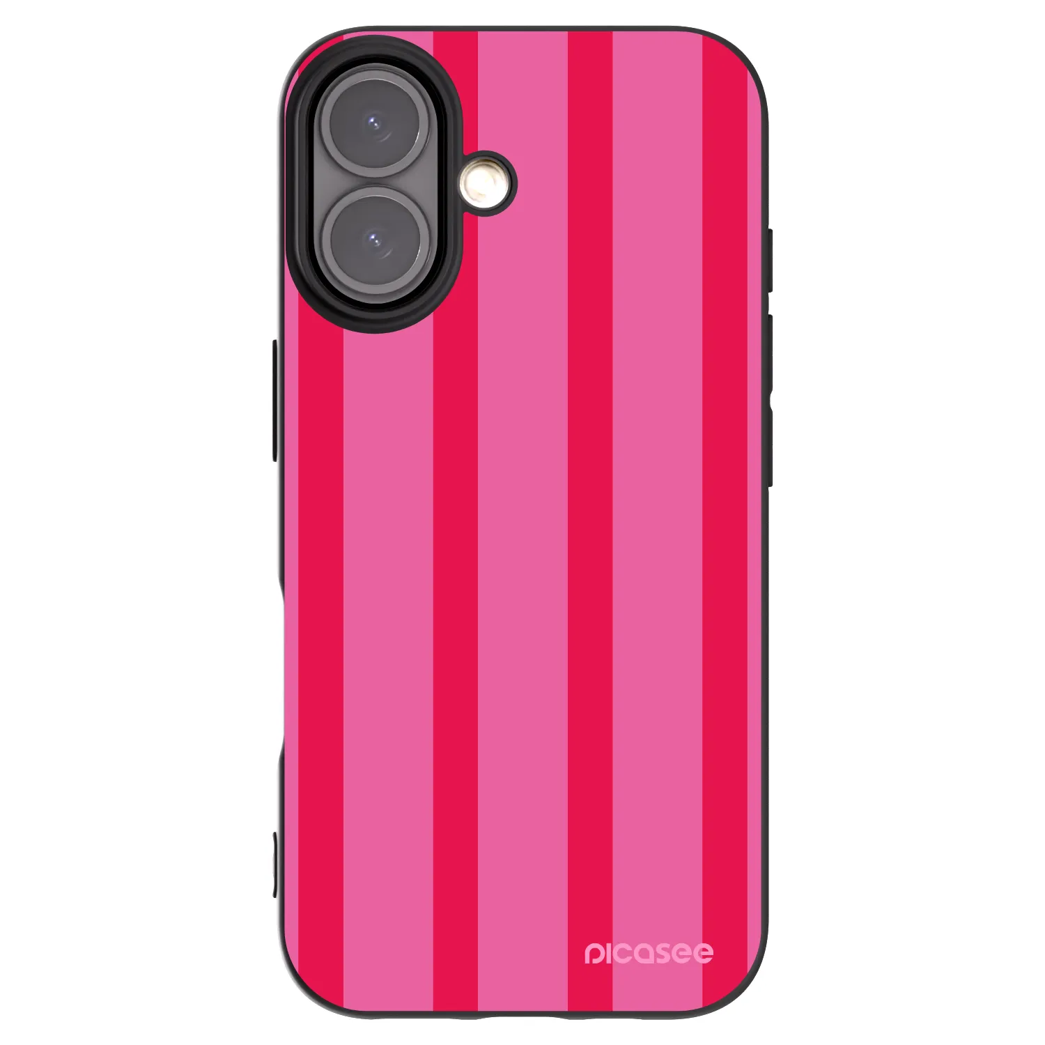Picasee husă neagră din silicon pentru Apple iPhone 16 - Hot tropic