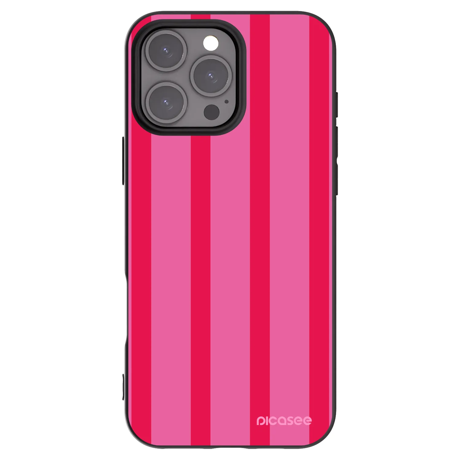 Picasee husă neagră din silicon pentru Apple iPhone 16 Pro Max - Hot tropic