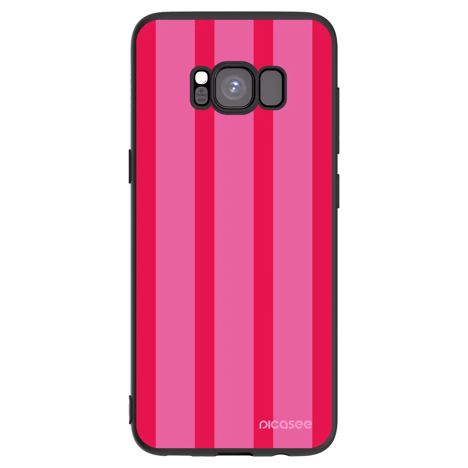 Picasee husă neagră din silicon pentru Samsung Galaxy S8 G950F - Hot tropic