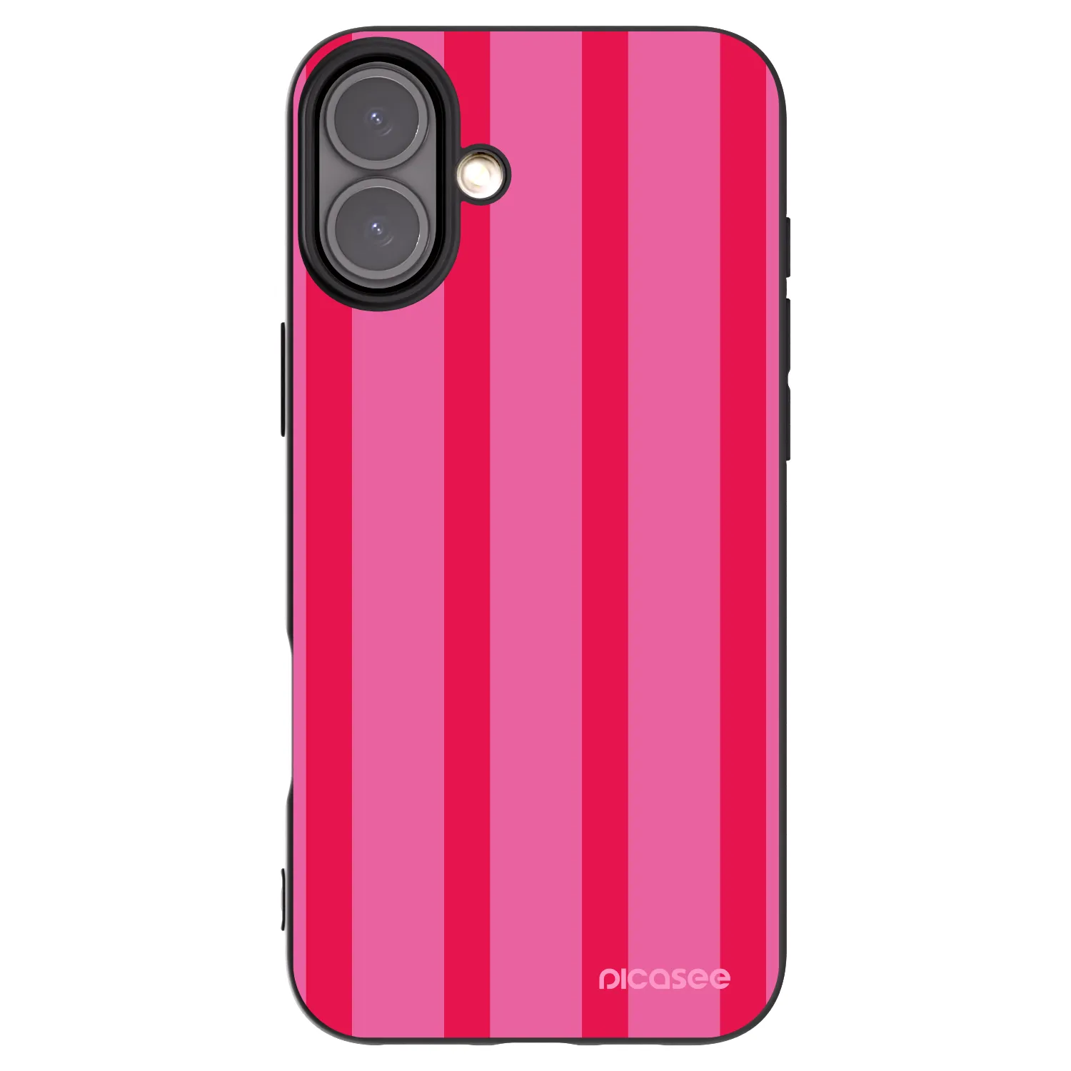 Picasee husă neagră din silicon pentru Apple iPhone 16 Plus - Hot tropic