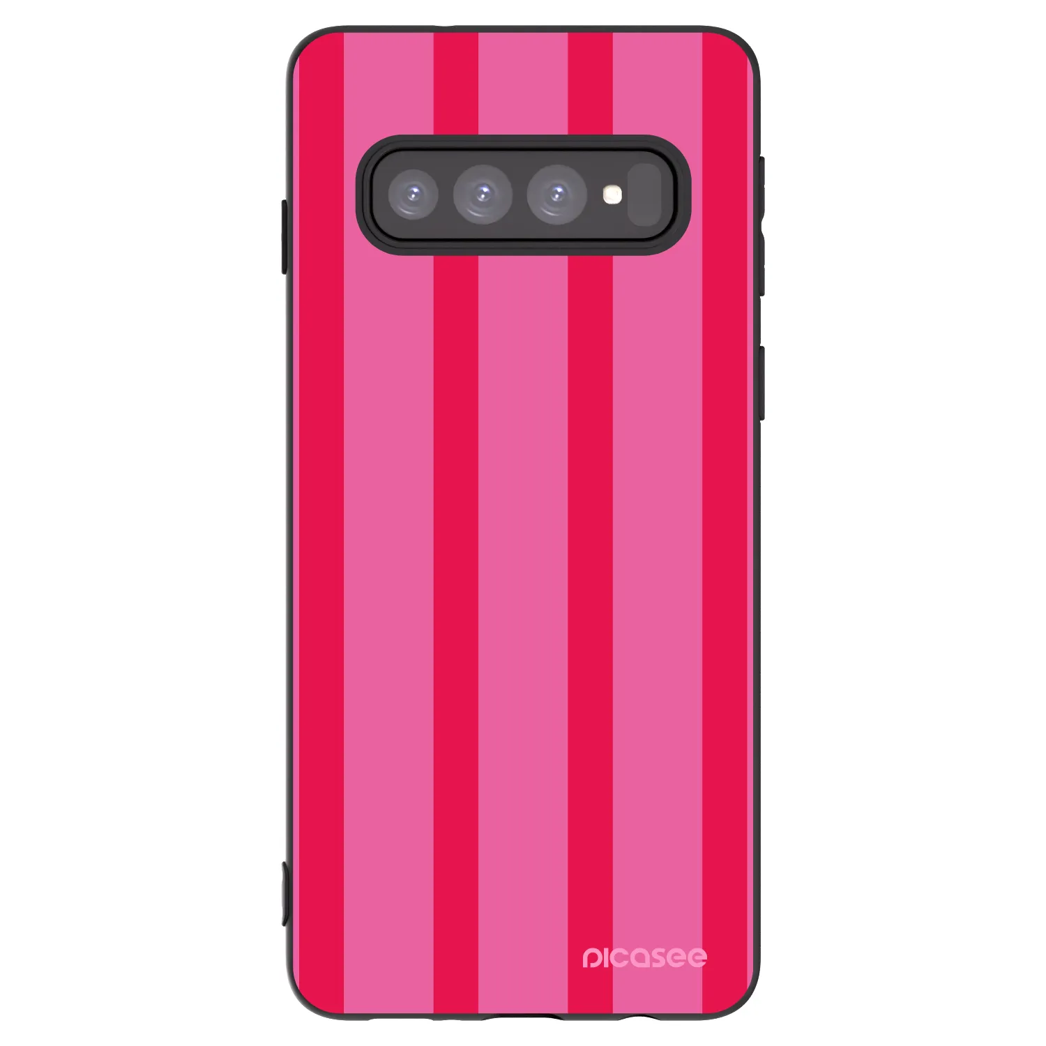 Picasee husă neagră din silicon pentru Samsung Galaxy S10 G973 - Hot tropic