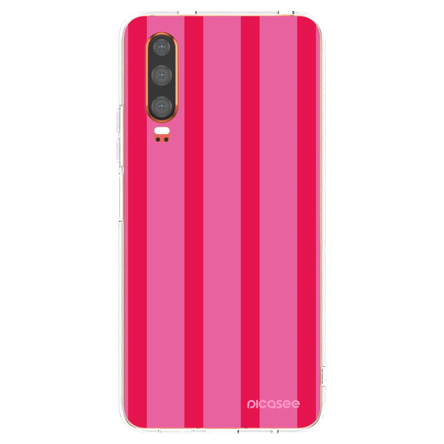 Picasee husă transparentă din silicon pentru Huawei P30 - Hot tropic