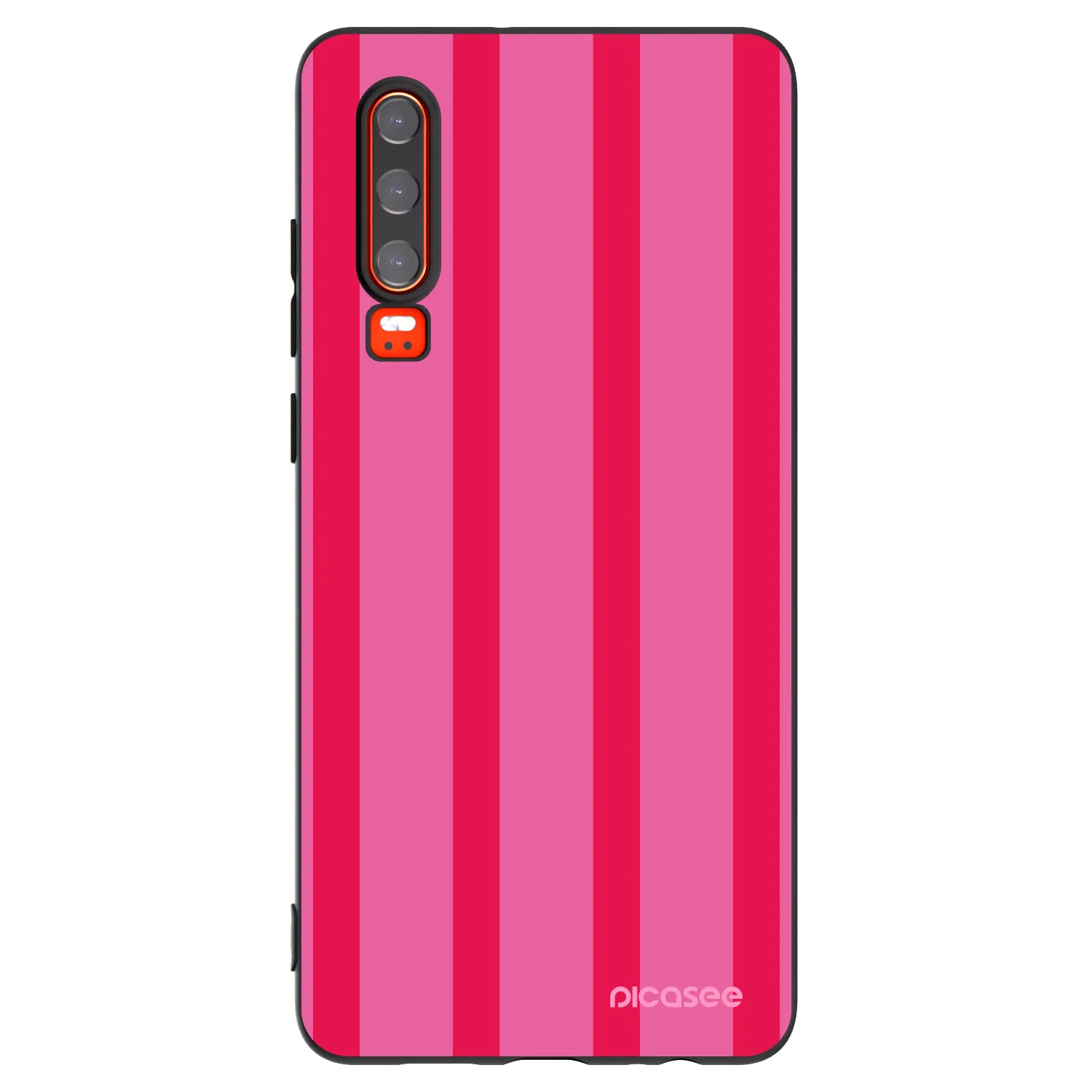 Picasee husă neagră din silicon pentru Huawei P30 - Hot tropic