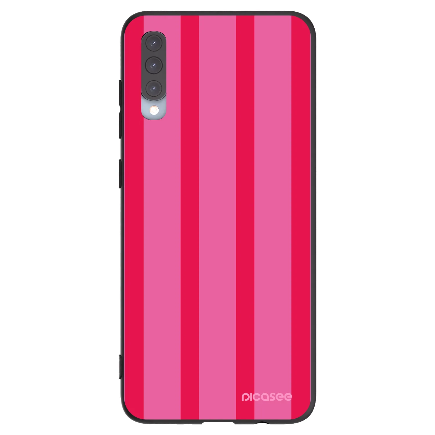 Picasee husă neagră din silicon pentru Samsung Galaxy A70 A705F - Hot tropic