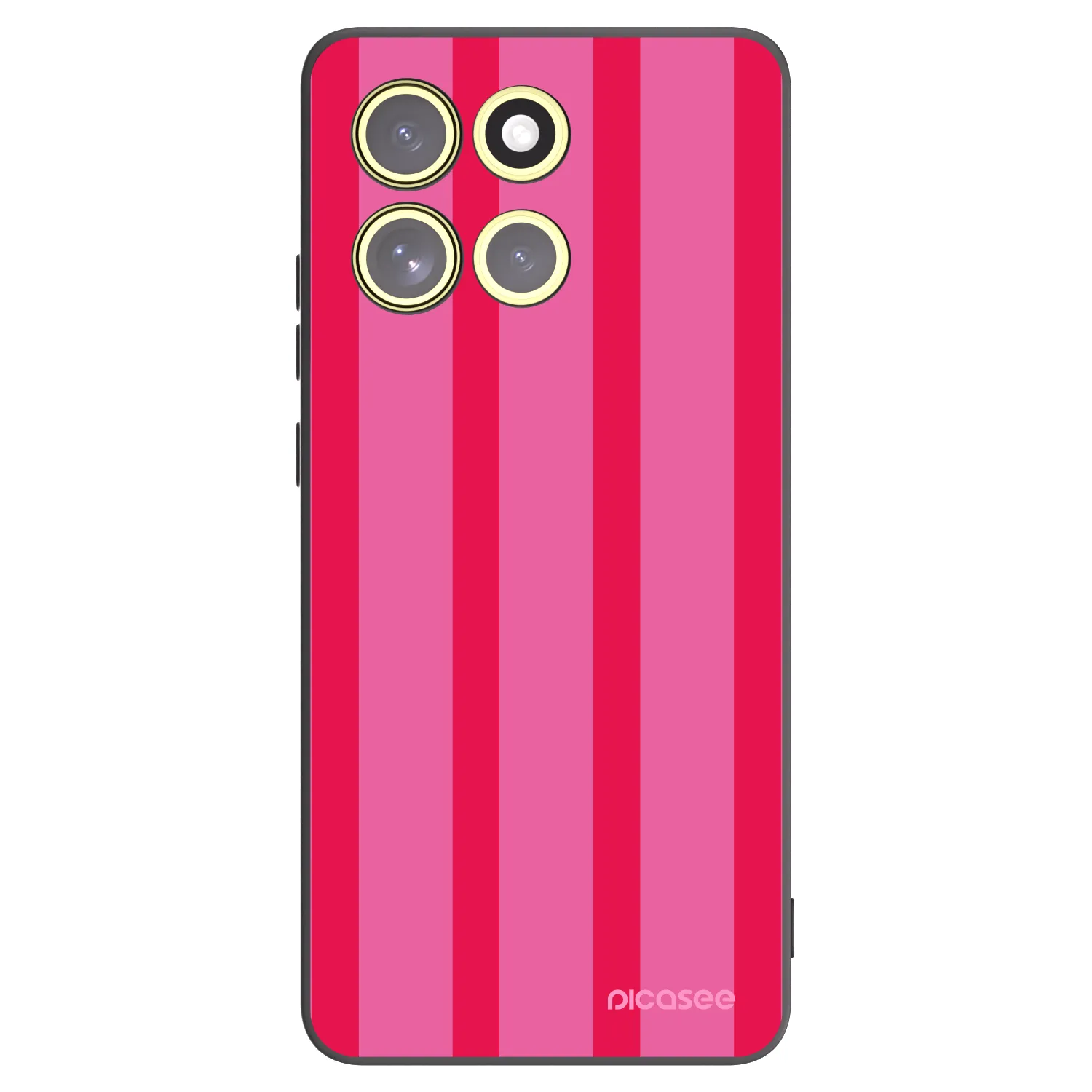 Picasee husă neagră din silicon pentru Motorola Moto G86 5G - Hot tropic