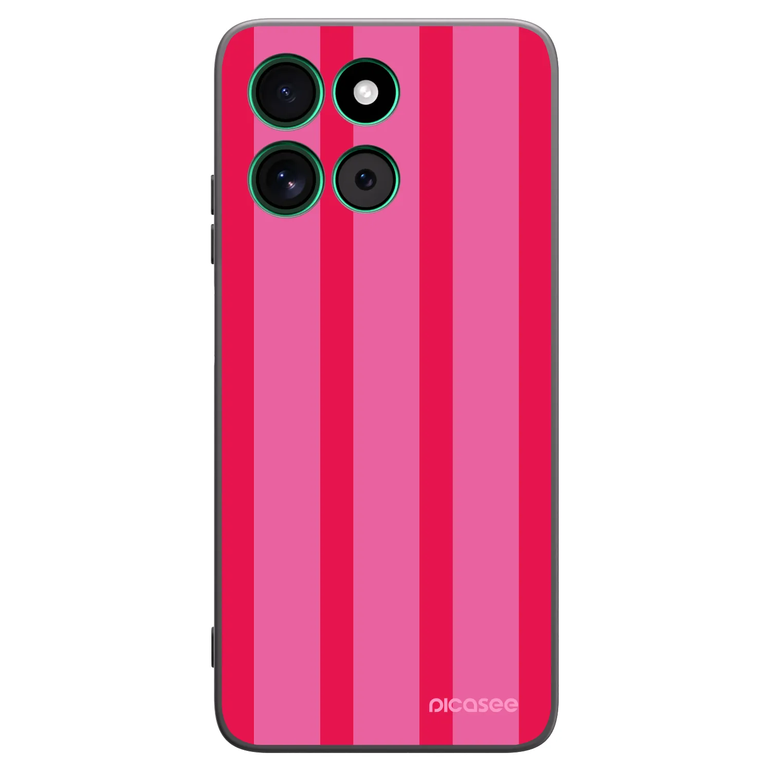 Picasee husă neagră din silicon pentru Motorola Moto G57 Power - Hot tropic