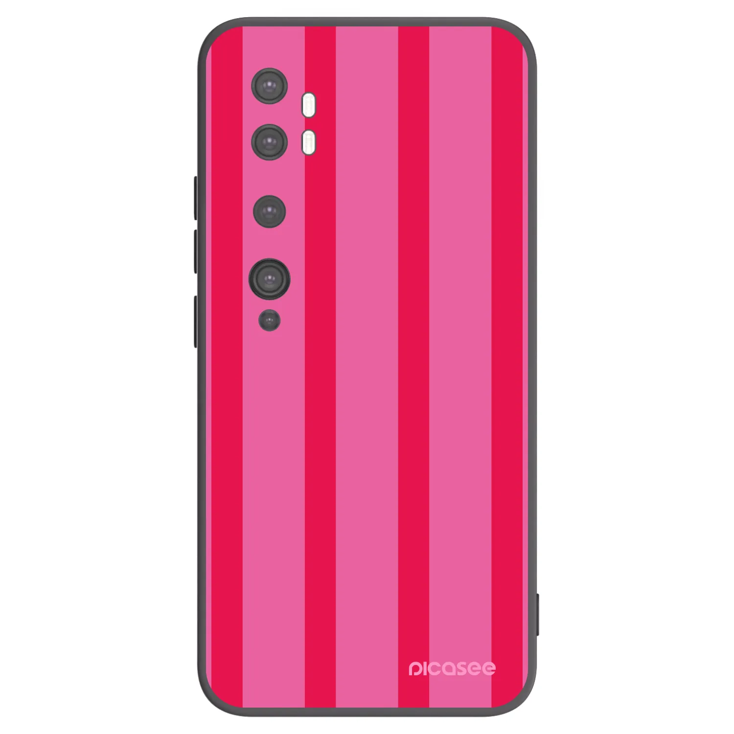 Picasee husă neagră din silicon pentru Xiaomi Mi Note 10 (Pro) - Hot tropic