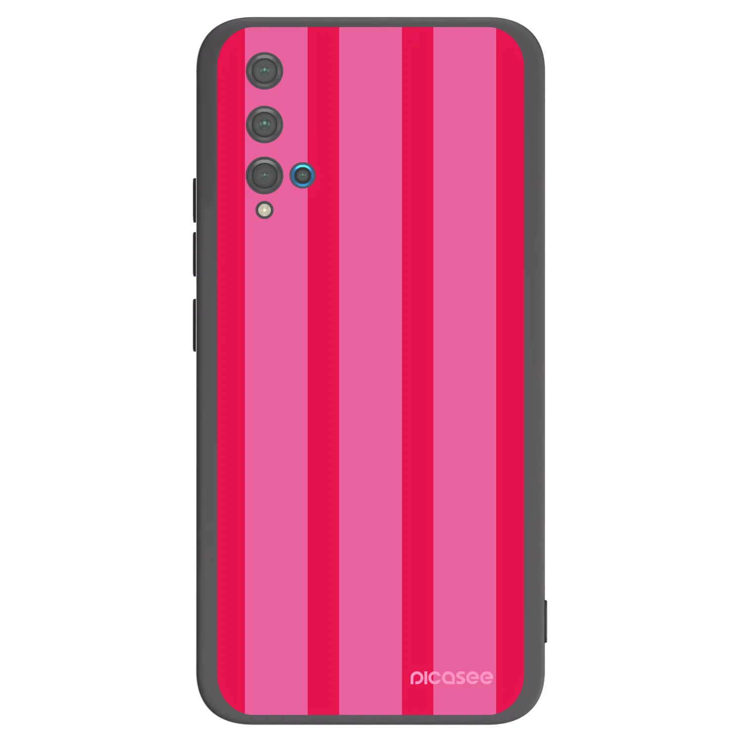 Picasee husă neagră din silicon pentru Huawei Nova 5T - Hot tropic
