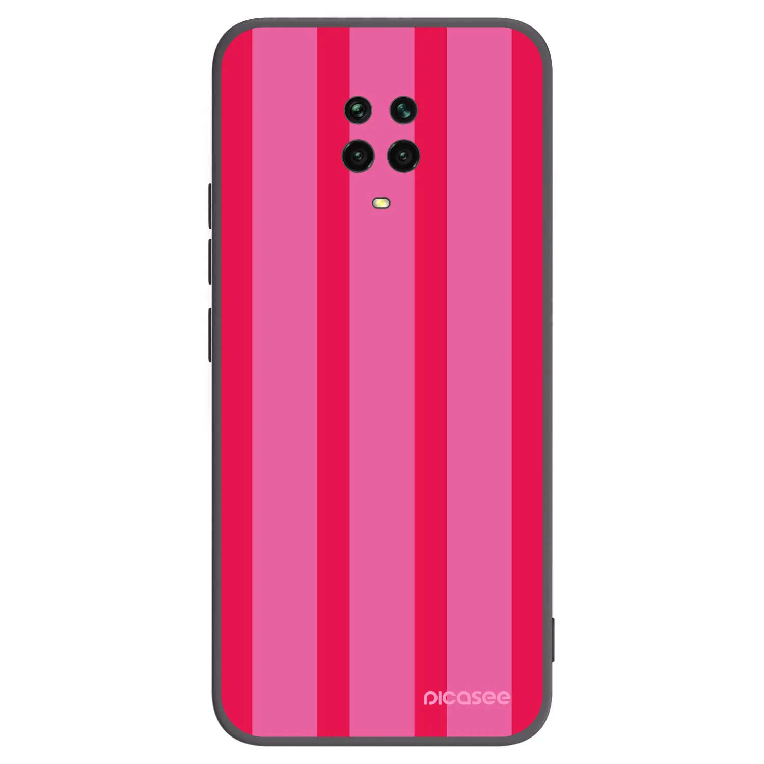 Picasee husă neagră din silicon pentru Xiaomi Redmi Note 9S - Hot tropic