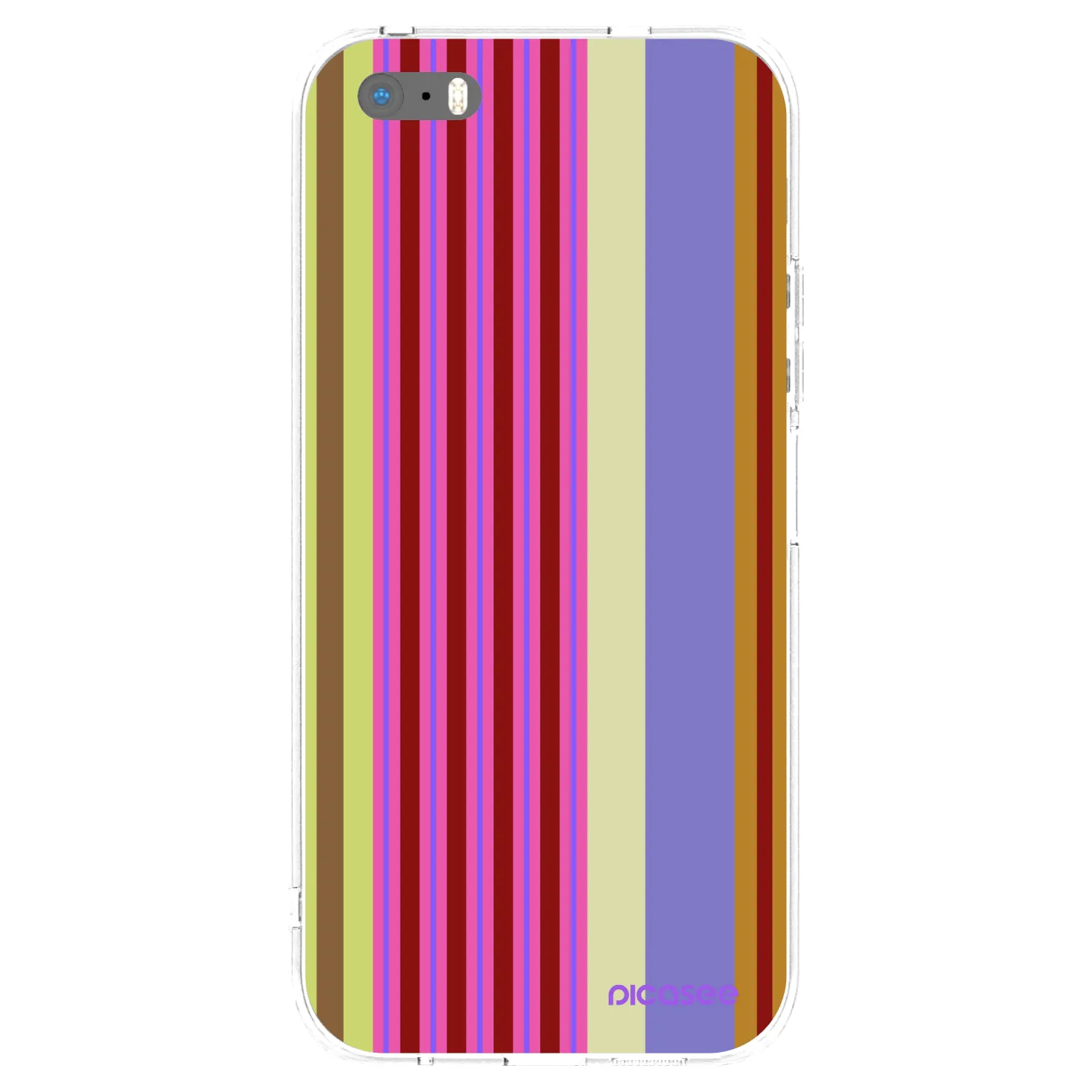 Picasee husă transparentă din silicon pentru Apple iPhone 5/5S/SE - Late checkout