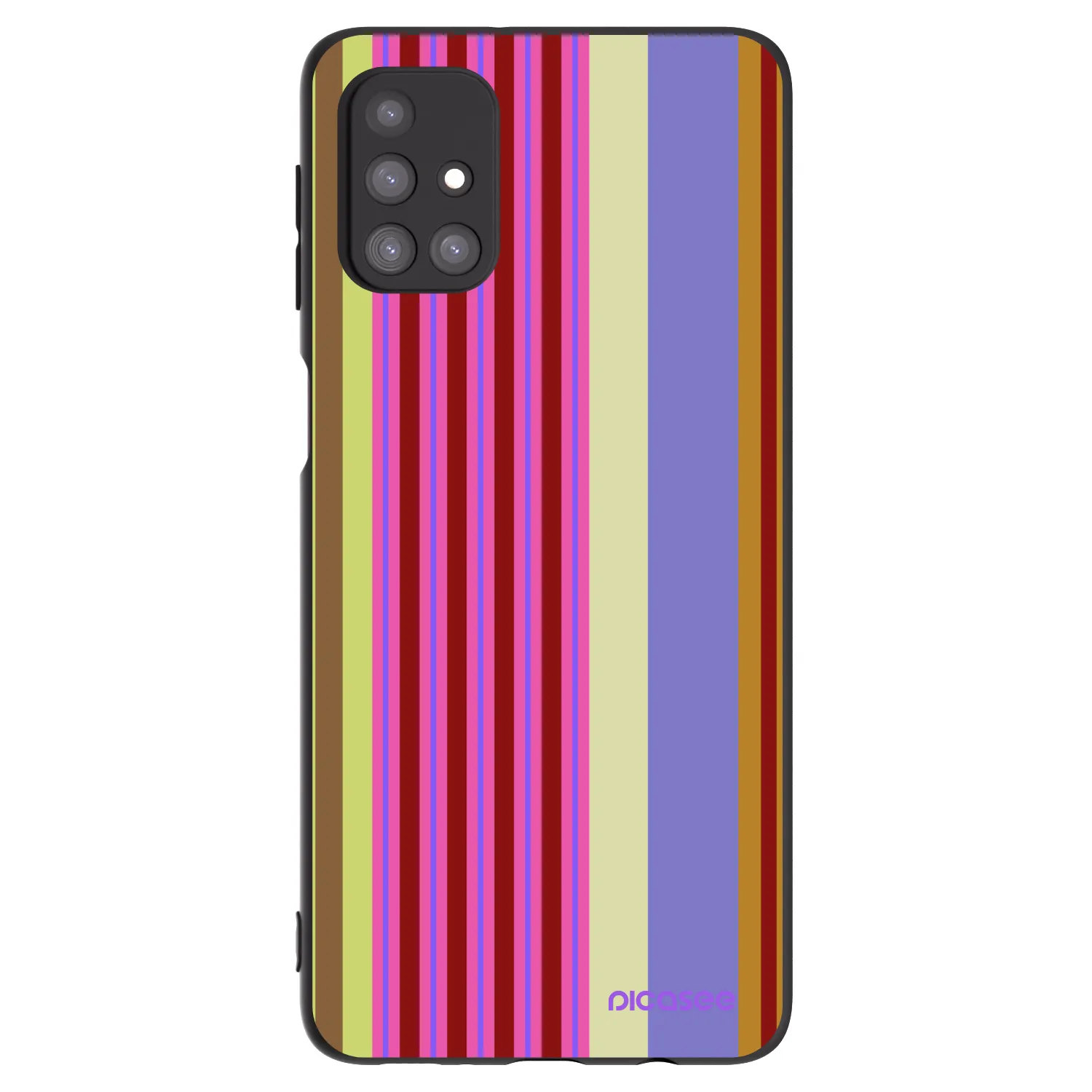 Picasee husă neagră din silicon pentru Samsung Galaxy M31s - Late checkout