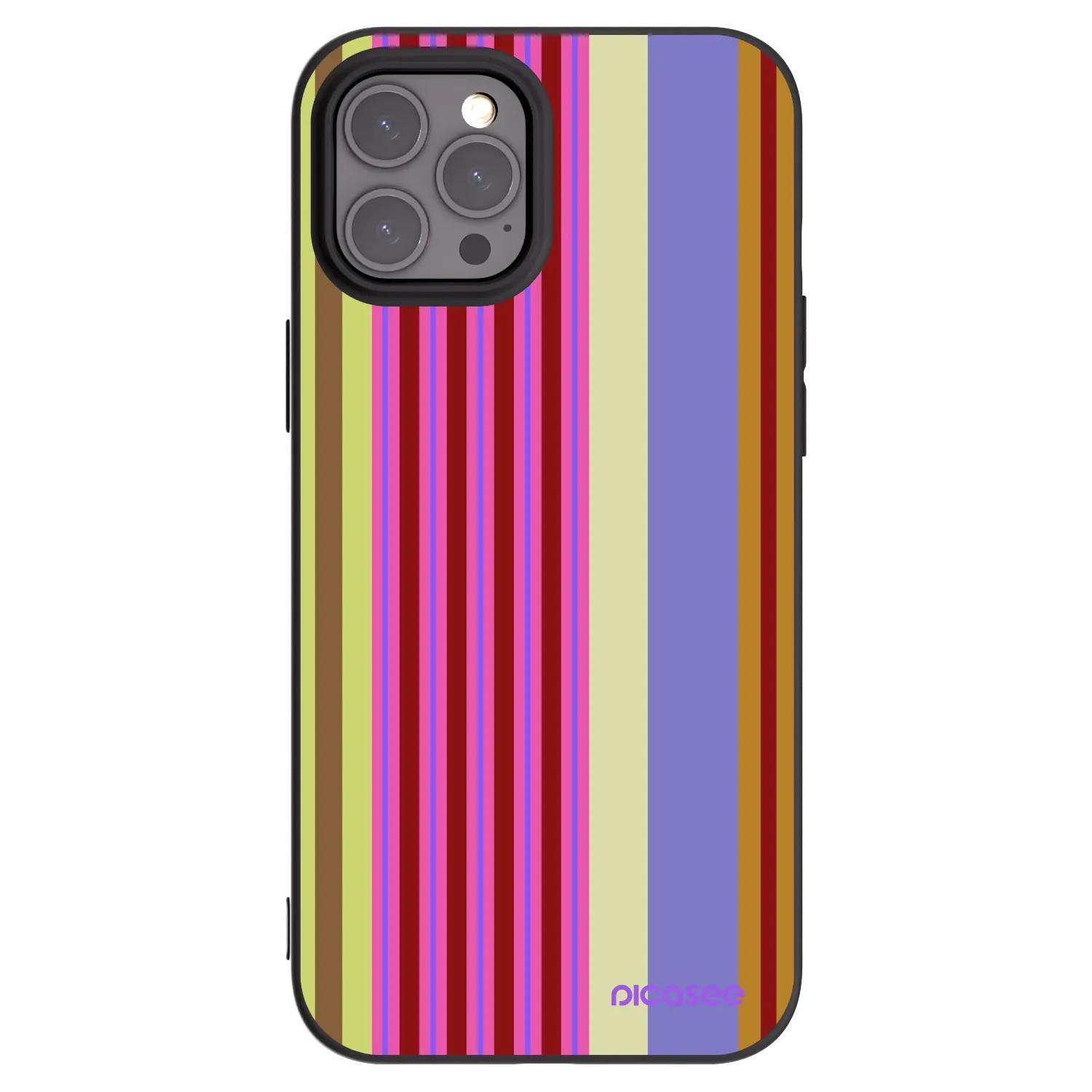 Picasee husă neagră din silicon pentru Apple iPhone 12 Pro Max - Late checkout