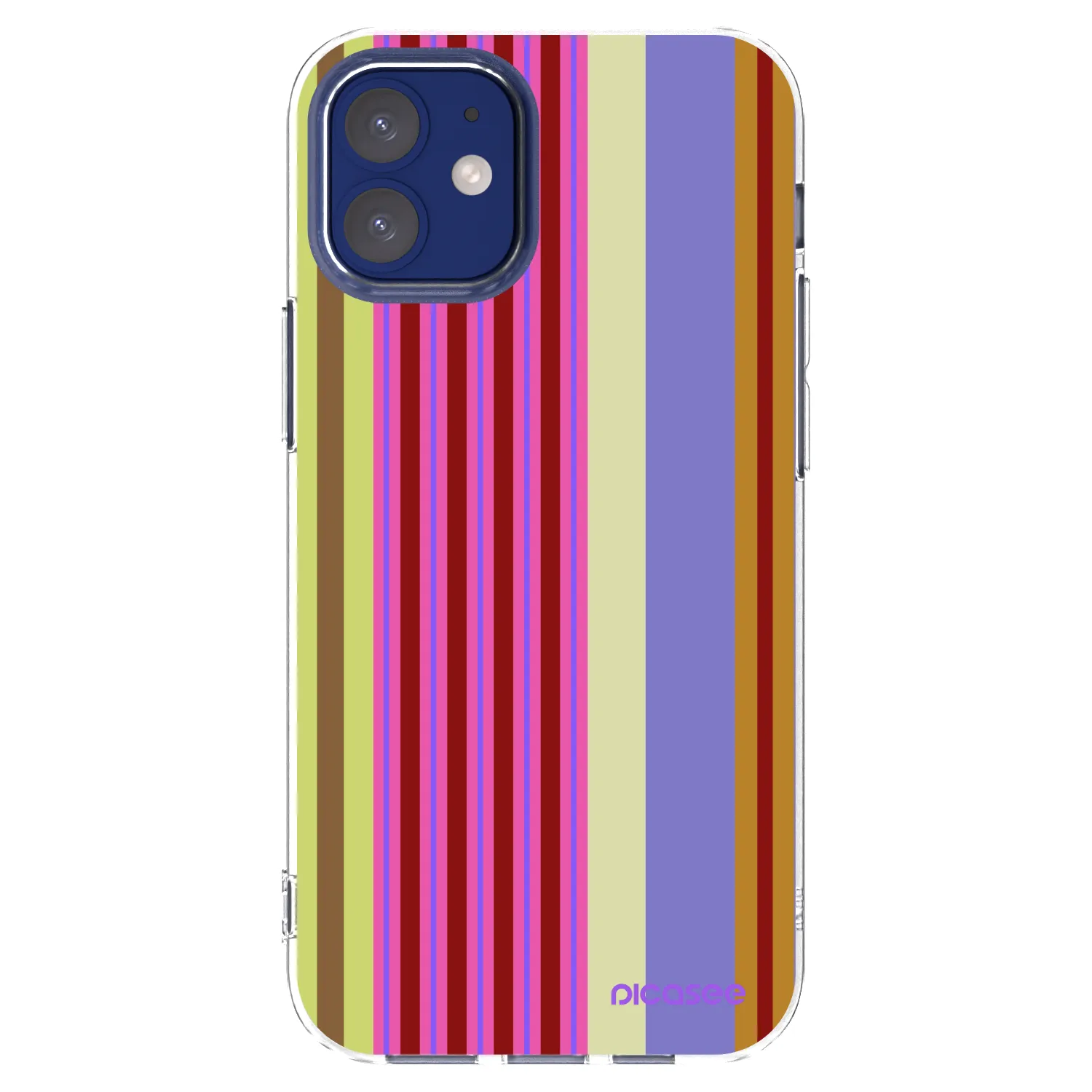 Picasee husă transparentă din silicon pentru Apple iPhone 12 mini - Late checkout