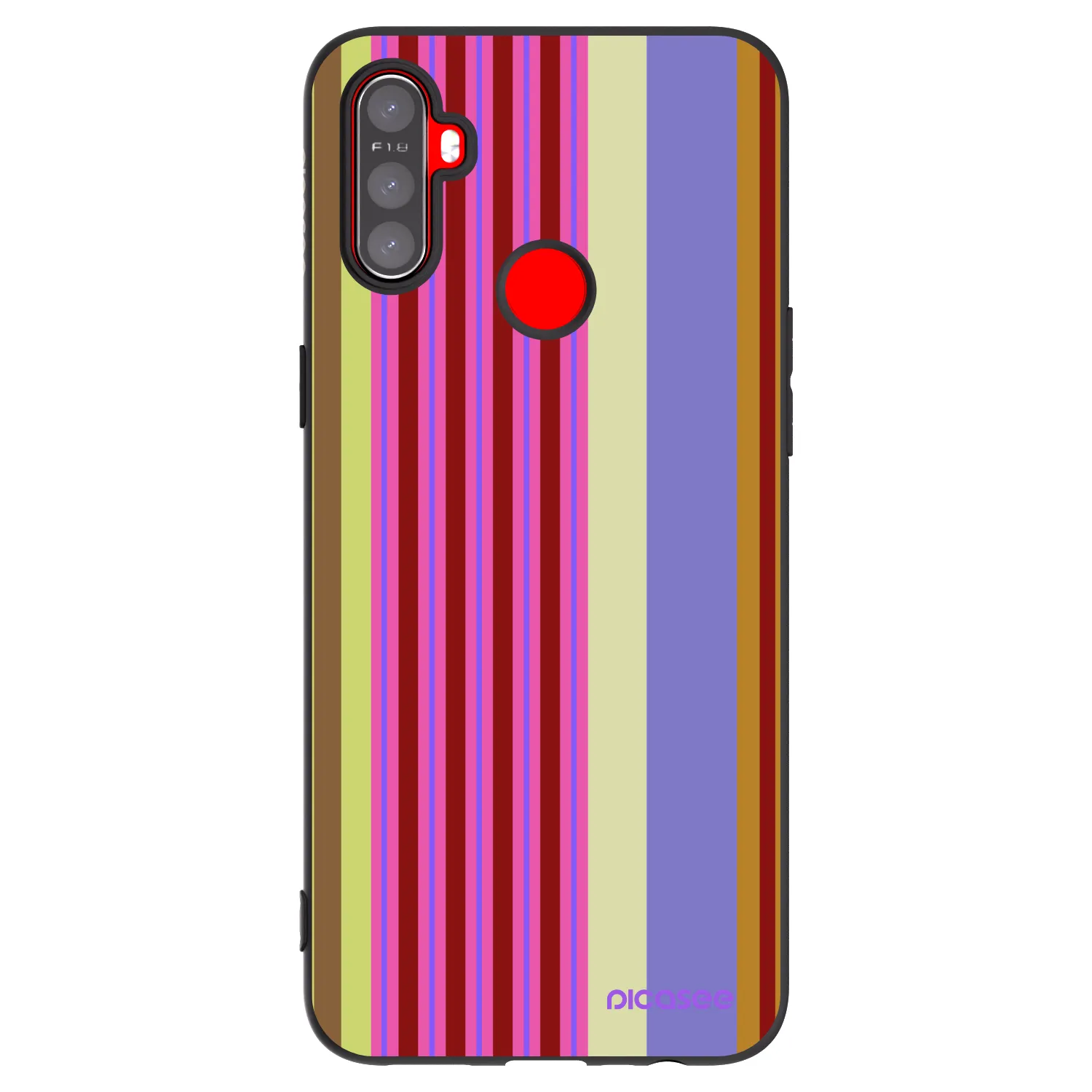 Picasee husă neagră din silicon pentru Realme C3 - Late checkout
